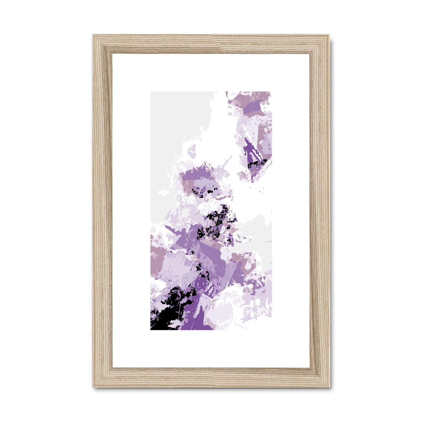 Framed Graphic Art Print, fpv-1250-7694, 8"x12", Natural Frame