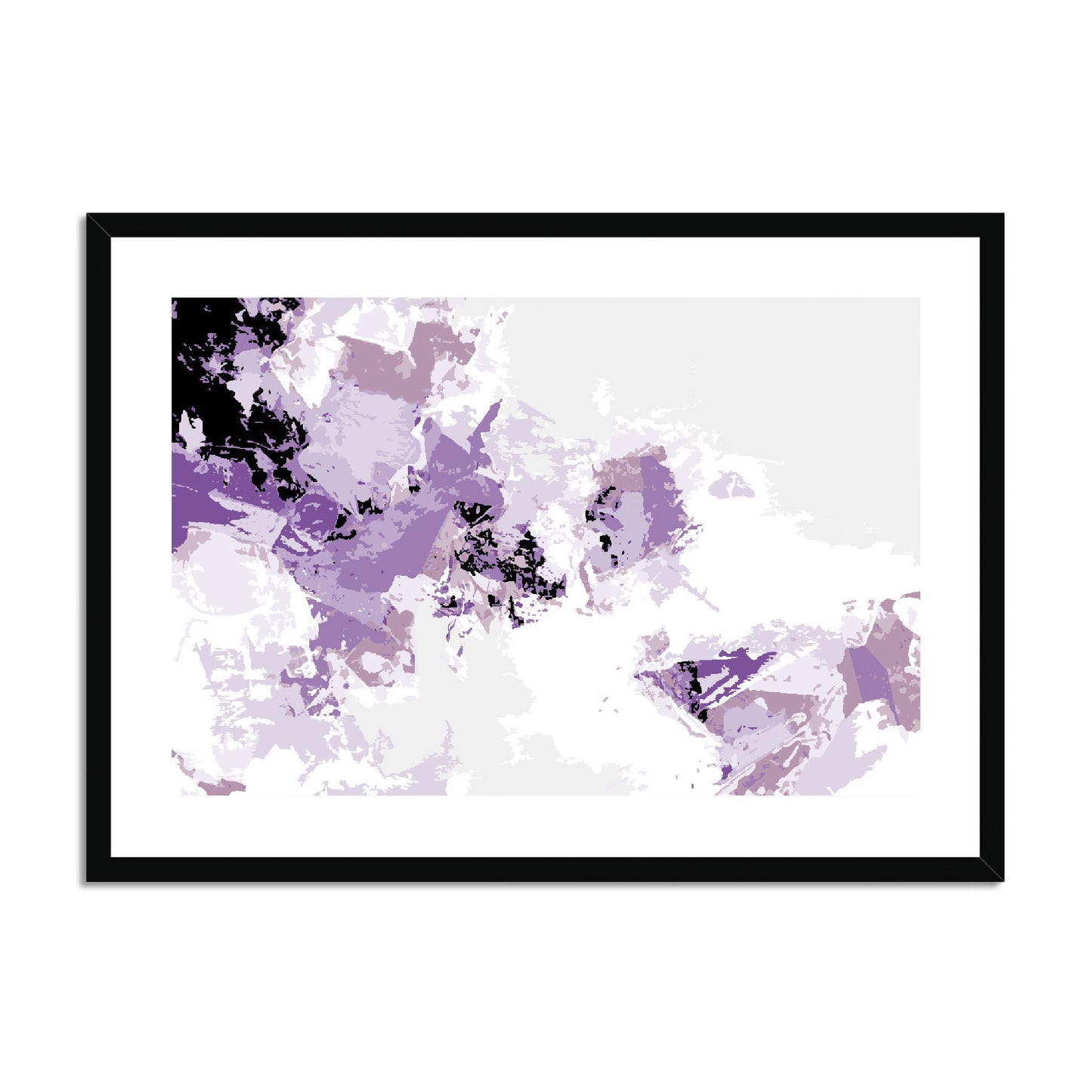 Framed Graphic Art Print, fph-1250-7694, 28"x20", Black Frame