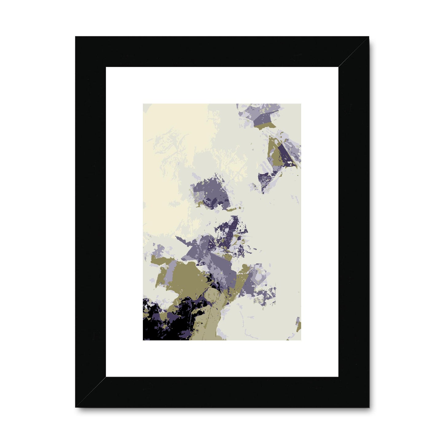 Framed Graphic Art Print, fpv-1250-7688, 6"x8", Black Frame