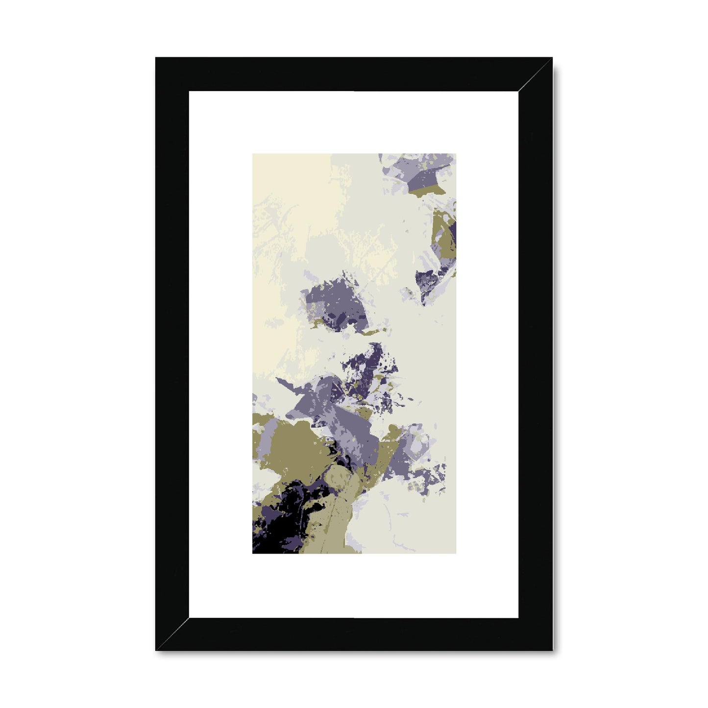 Framed Graphic Art Print, fpv-1250-7688, 8"x12", Black Frame