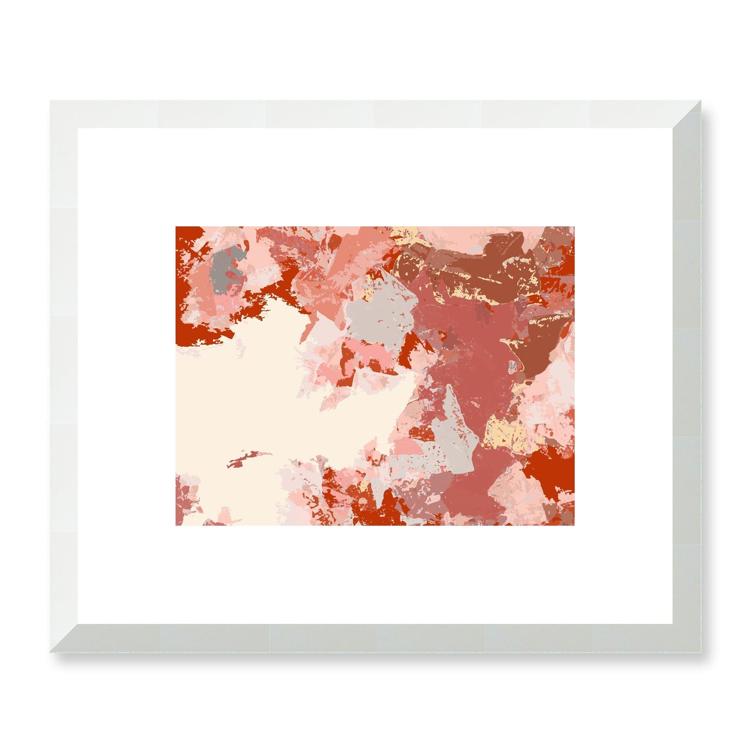 Framed Graphic Art Print, White Mat - 12x10 16x13 20x16 28x22 inches | FPH-1130-7692, Prints, Graphic art, White Frame, 30 x 25 cm ,12 x 10 inches