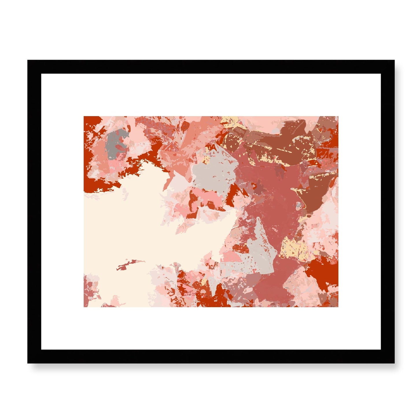 Framed Graphic Art Print, White Mat - 12x10 16x13 20x16 28x22 inches | FPH-1130-7692, Prints, Graphic art, Black Frame, 41 x 33 cm ,16 x 13 inches