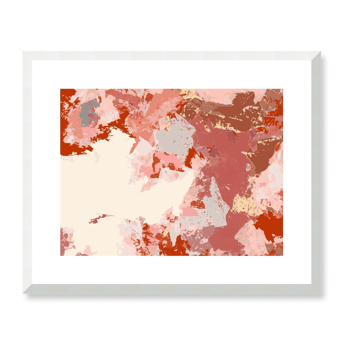 Framed Graphic Art Print, White Mat - 12x10 16x13 20x16 28x22 inches | FPH-1130-7692, Prints, Graphic art, White Frame, 51 x 41 cm ,20 x 16 inches