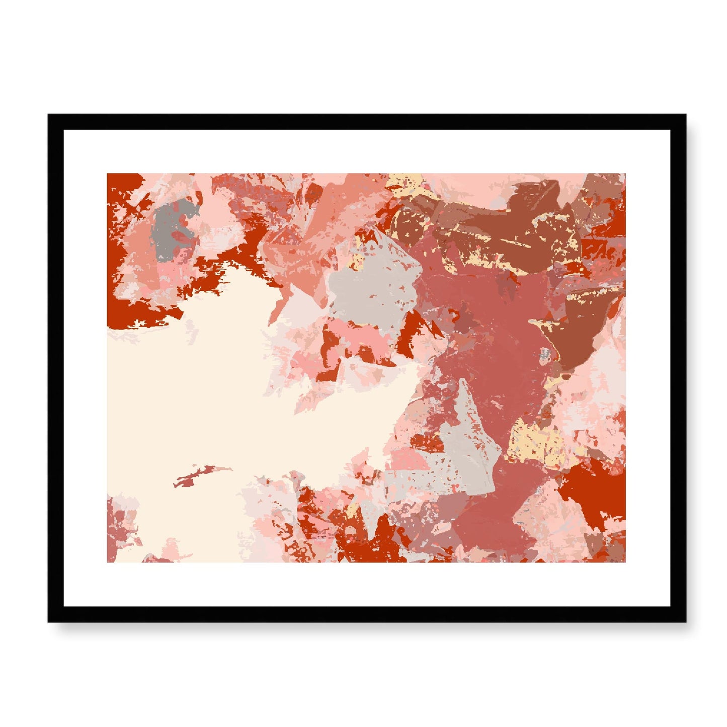 Framed Graphic Art Print, White Mat - 12x10 16x13 20x16 28x22 inches | FPH-1130-7692, Prints, Graphic art, Black Frame, 71 x 56 cm ,28 x 22 inches