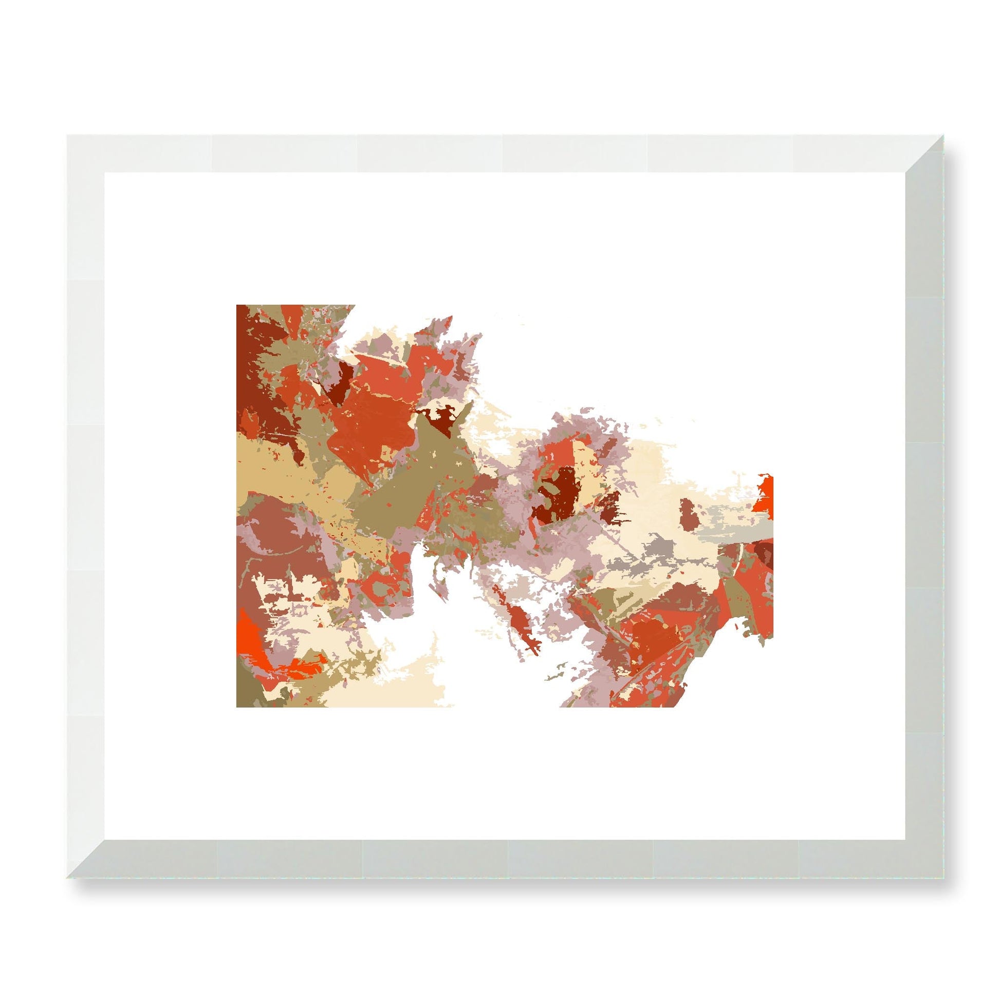 Framed Graphic Art Print, White Mat - 12x10 16x13 20x16 28x22 inches | FPH-1130-7694, Prints, Graphic art, White Frame, 30 x 25 cm ,12 x 10 inches