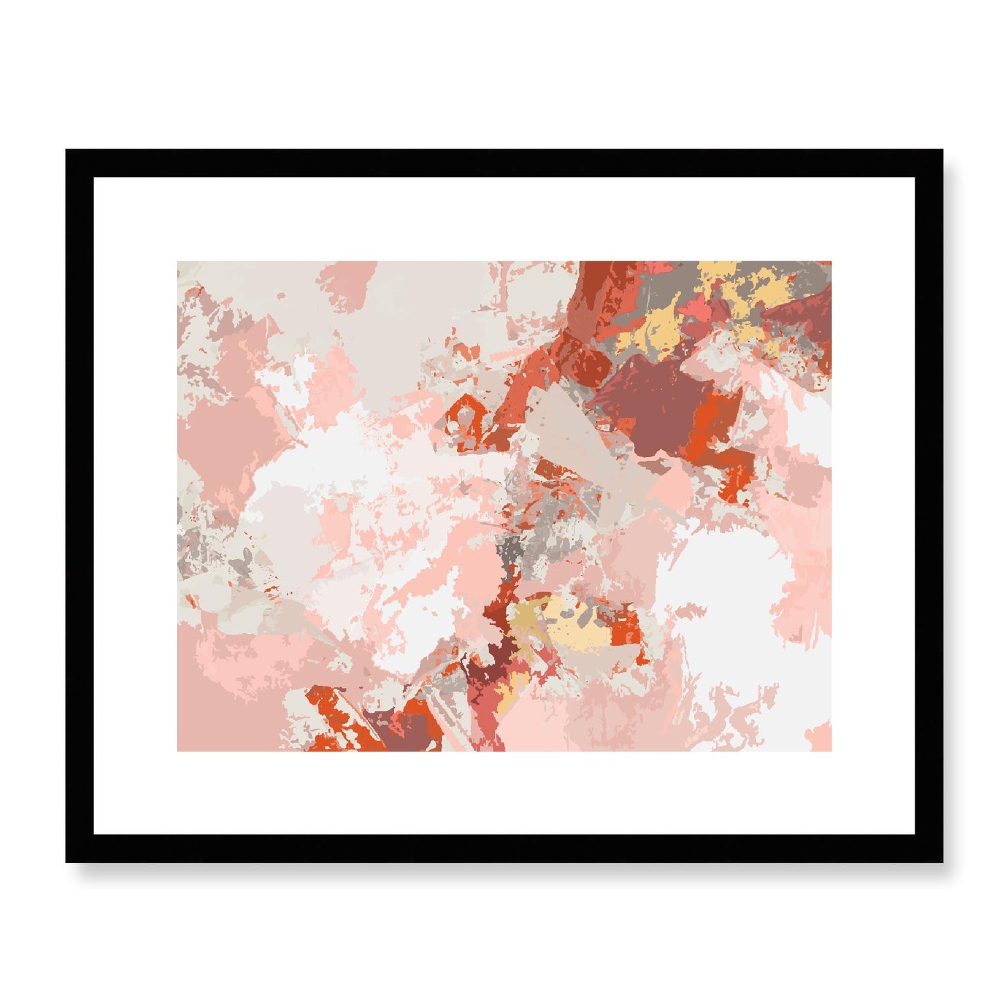 Framed Graphic Art Print, White Mat - 12x10 16x13 20x16 28x22 inches | FPH-1130-7698, Prints, Graphic art, Black Frame, 51 x 41 cm ,20 x 16 inches
