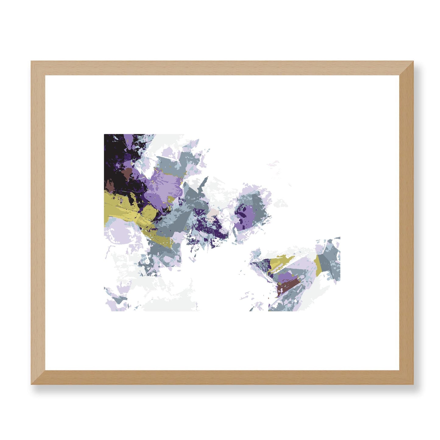 Framed Graphic Art Print, White Mat - 12x10 16x13 20x16 28x22 inches | FPH-1140-7694, Prints, Graphic art, Natural Frame, 30 x 25 cm ,12 x 10 inches