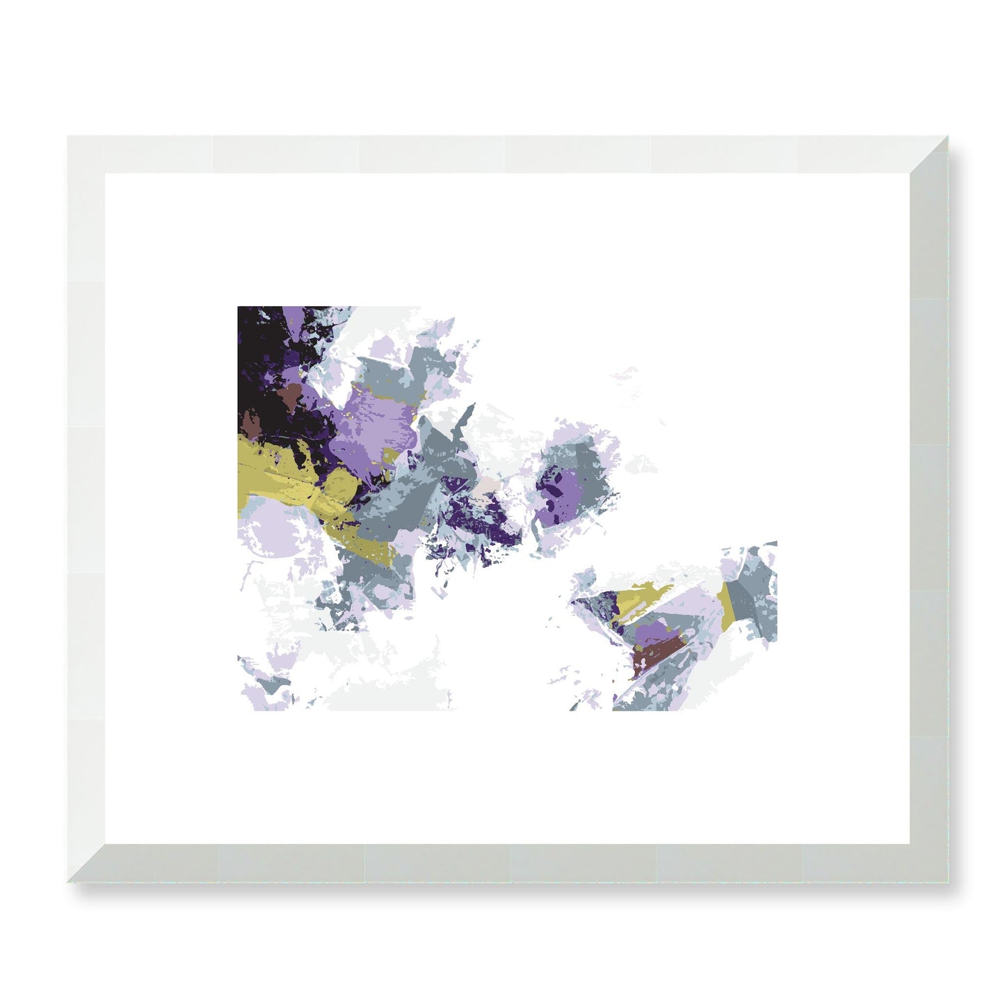 Framed Graphic Art Print, White Mat - 12x10 16x13 20x16 28x22 inches | FPH-1140-7694, Prints, Graphic art, White Frame, 30 x 25 cm ,12 x 10 inches