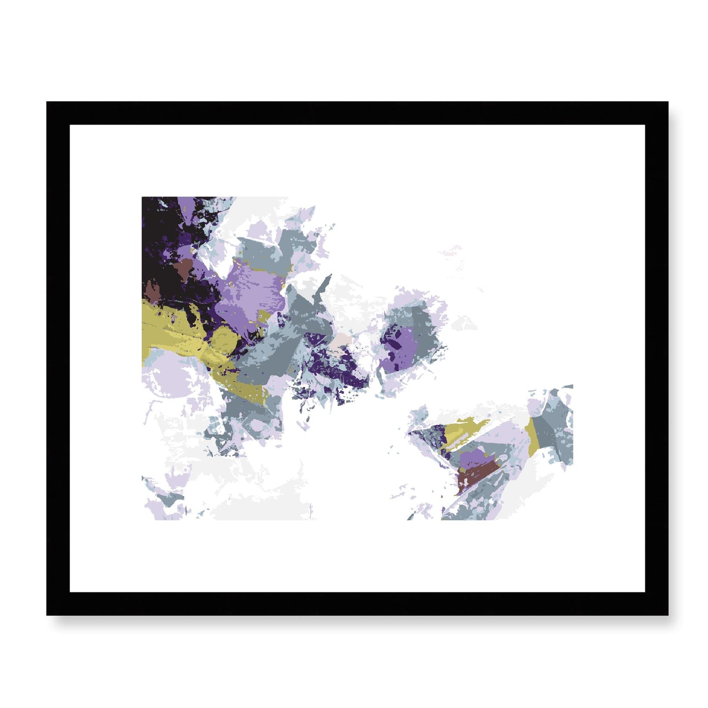 Framed Graphic Art Print, White Mat - 12x10 16x13 20x16 28x22 inches | FPH-1140-7694, Prints, Graphic art, Black Frame, 41 x 33 cm ,16 x 13 inches