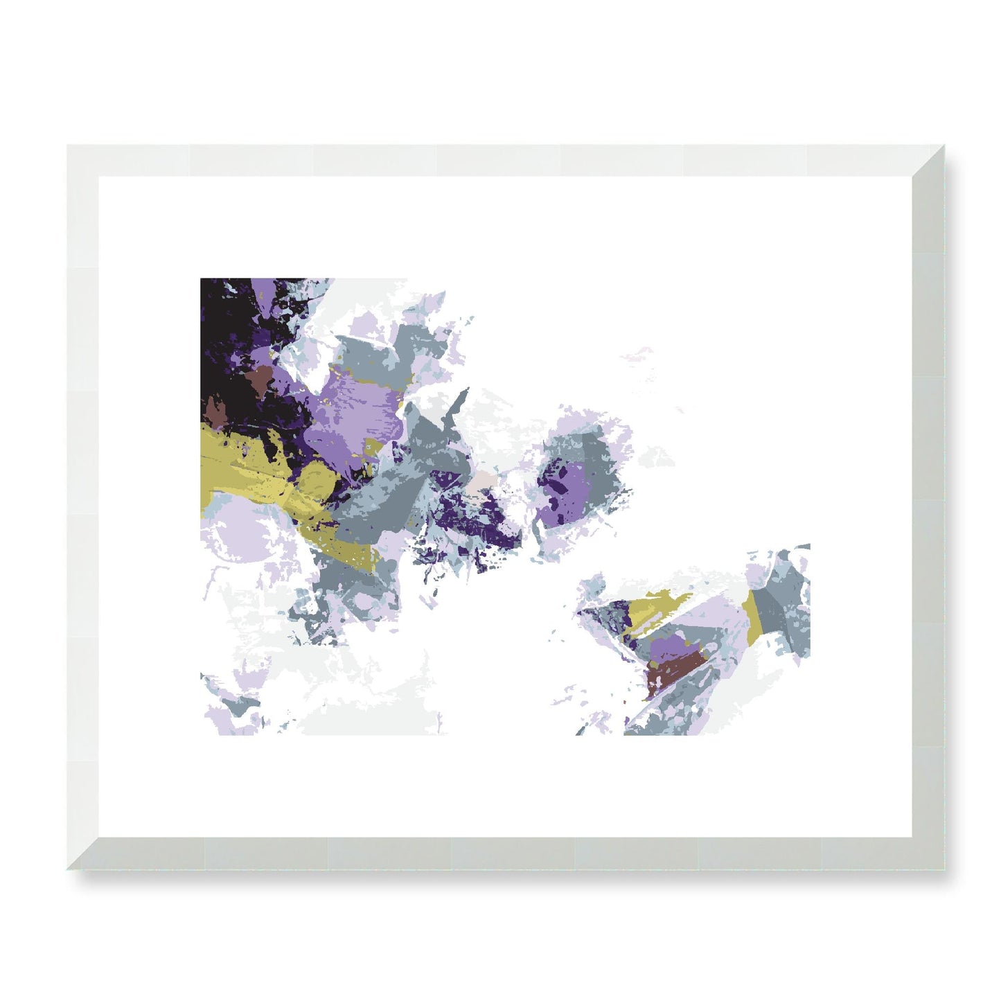 Framed Graphic Art Print, White Mat - 12x10 16x13 20x16 28x22 inches | FPH-1140-7694, Prints, Graphic art, White Frame, 41 x 33 cm ,16 x 13 inches