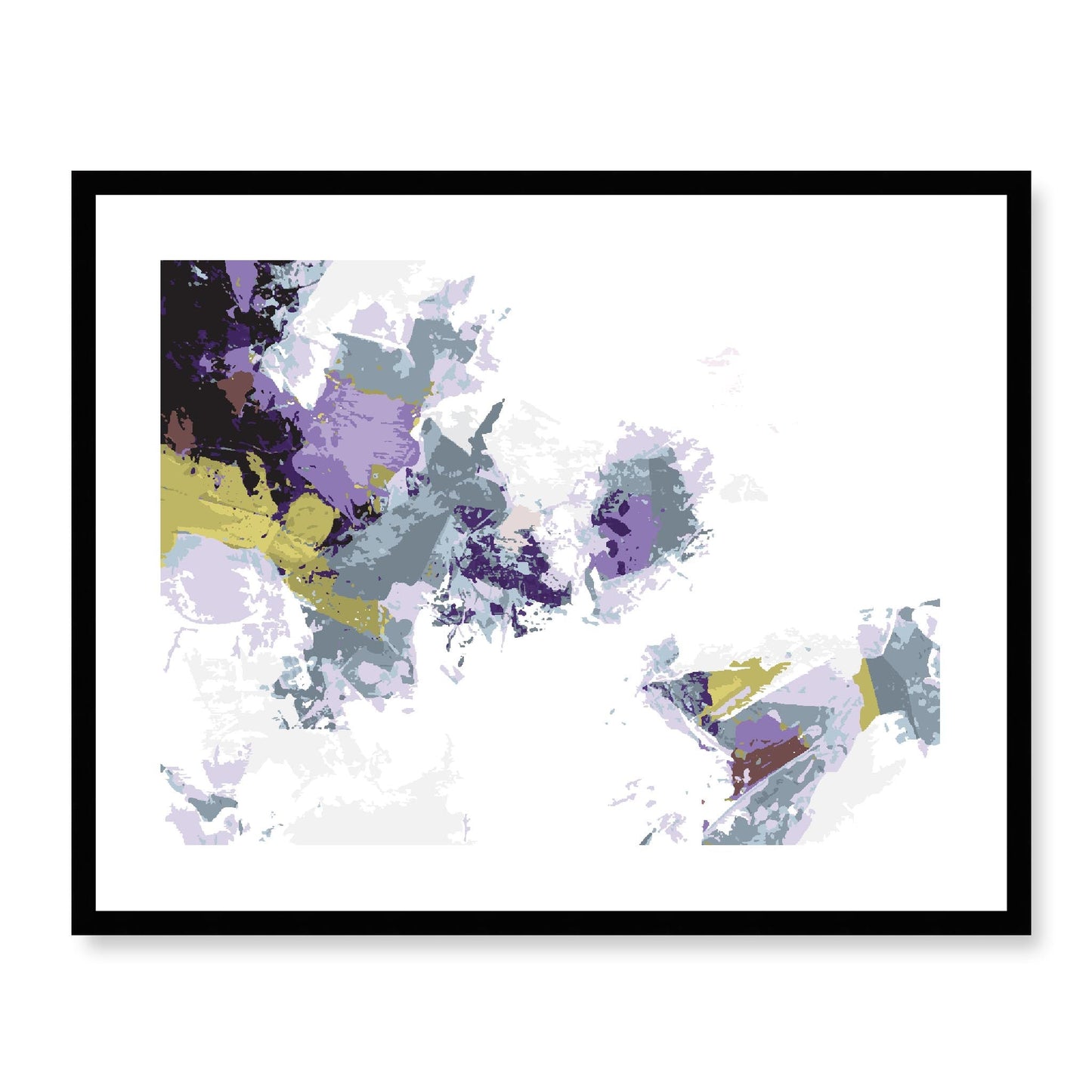 Framed Graphic Art Print, White Mat - 12x10 16x13 20x16 28x22 inches | FPH-1140-7694, Prints, Graphic art, Black Frame, 71 x 56 cm ,28 x 22 inches