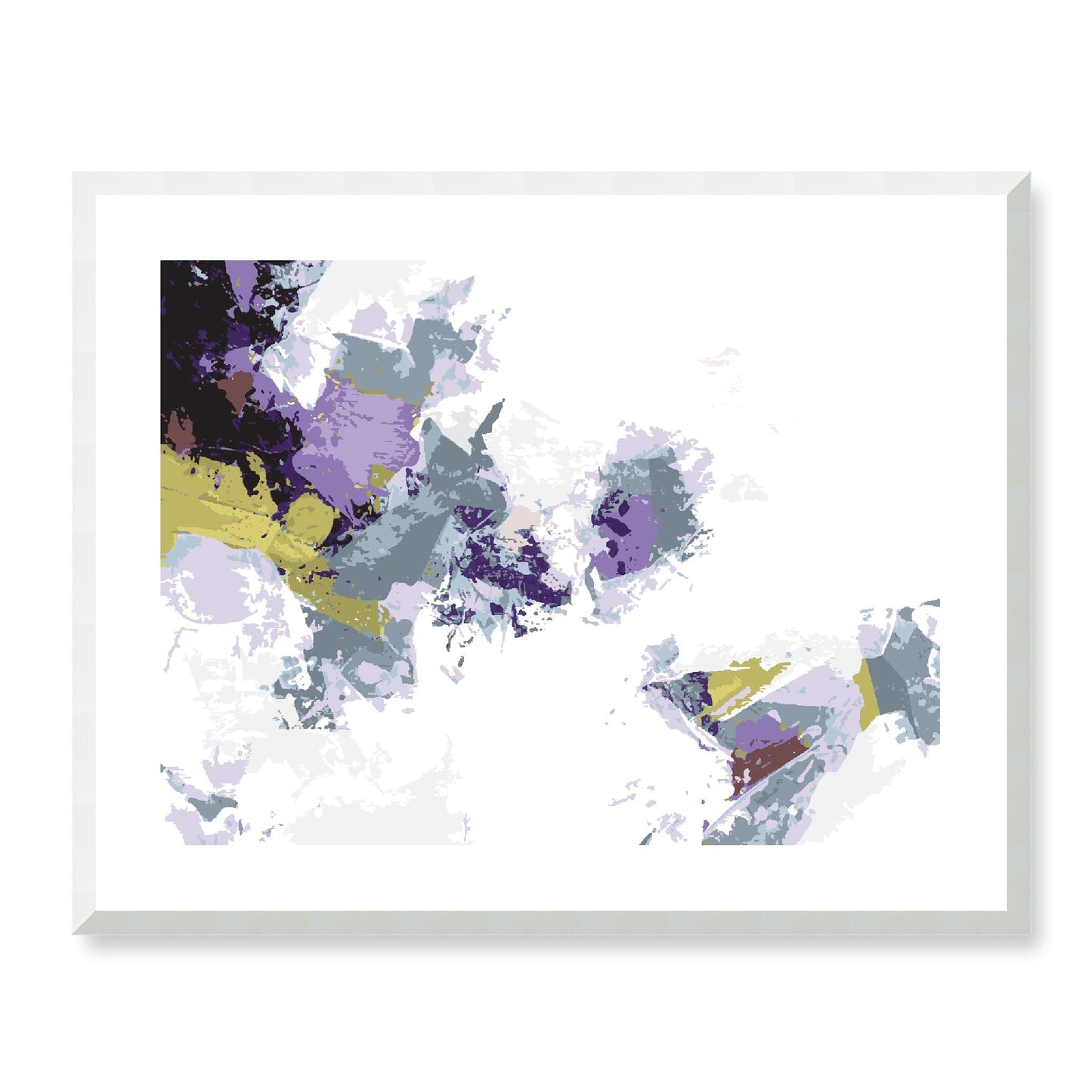 Framed Graphic Art Print, White Mat - 12x10 16x13 20x16 28x22 inches | FPH-1140-7694, Prints, Graphic art, White Frame, 71 x 56 cm ,28 x 22 inches