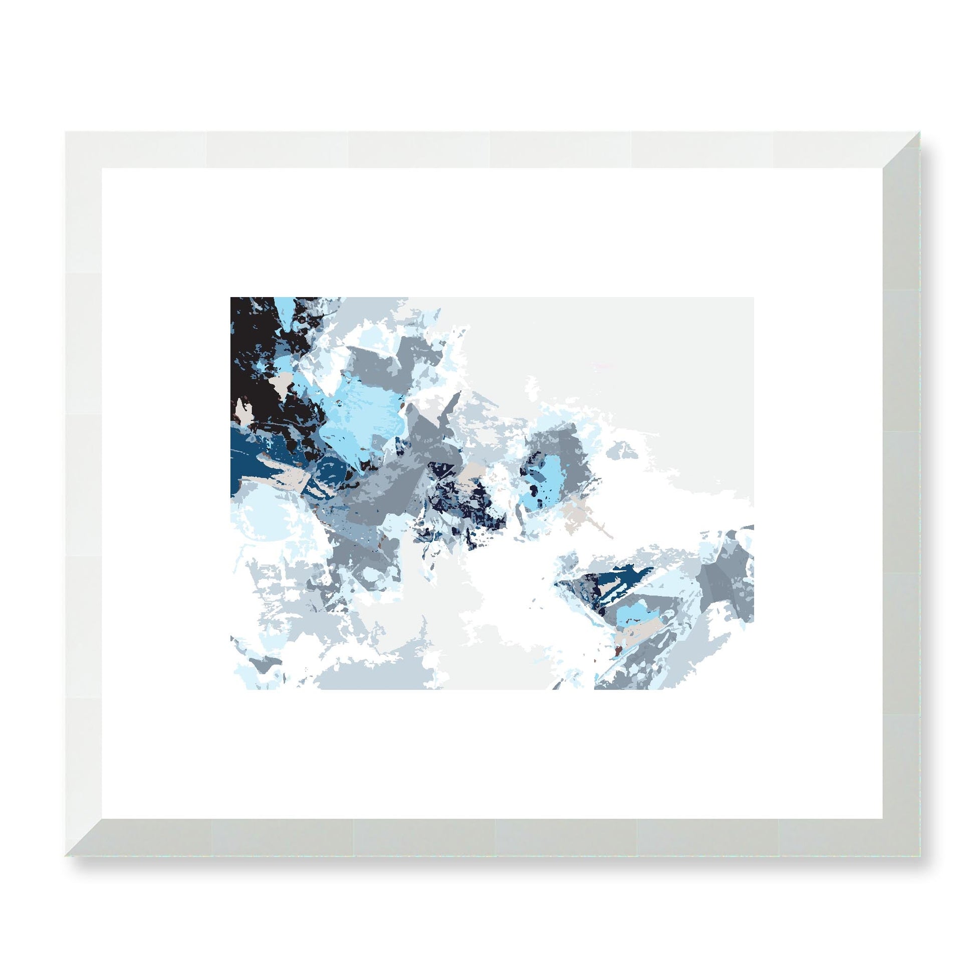 Framed Graphic Art Print, White Mat - 12x10 16x13 20x16 28x22 inches | FPH-1150-7694, Prints, Graphic art, White Frame, 30 x 25 cm ,12 x 10 inches
