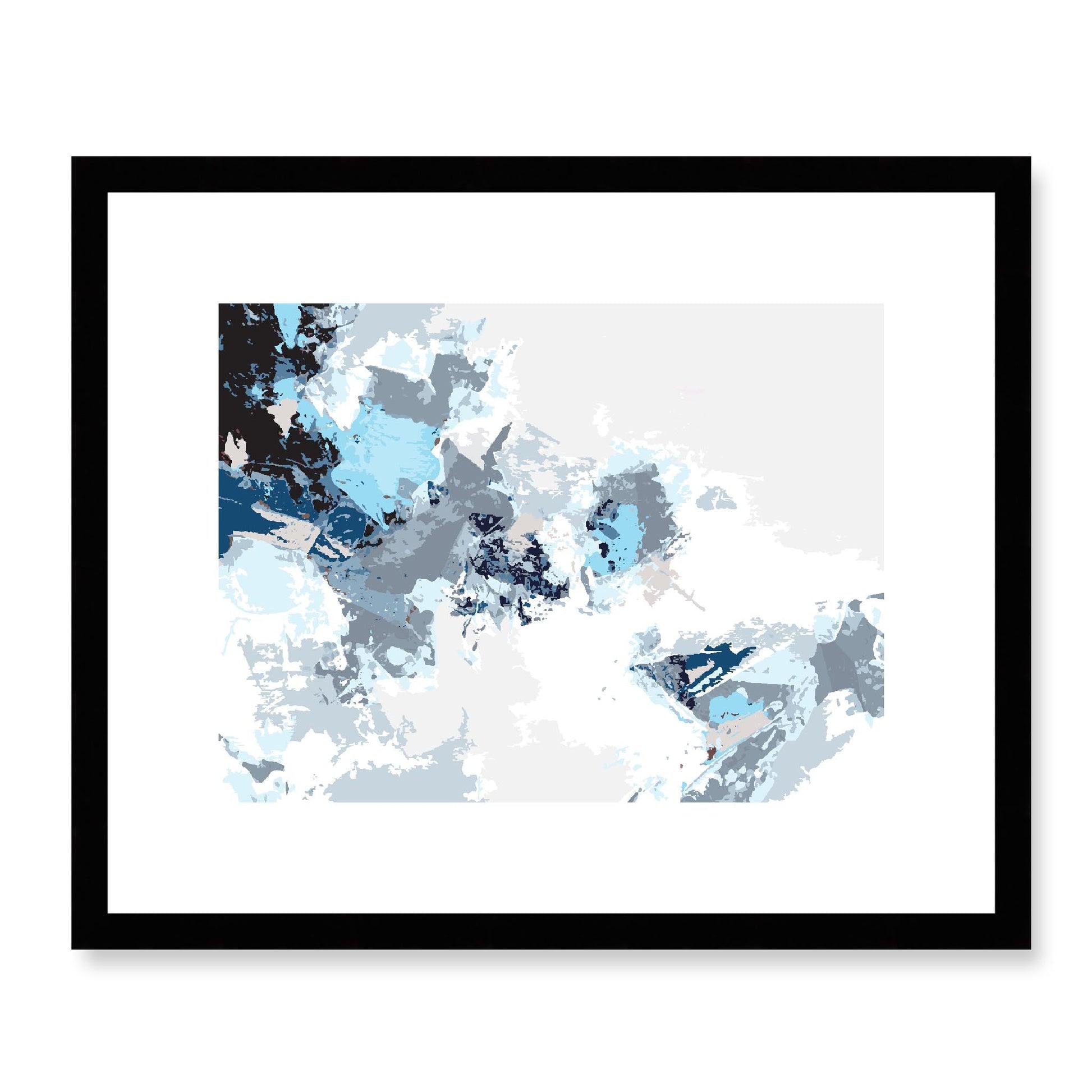 Framed Graphic Art Print, White Mat - 12x10 16x13 20x16 28x22 inches | FPH-1150-7694, Prints, Graphic art, Black Frame, 41 x 33 cm ,16 x 13 inches