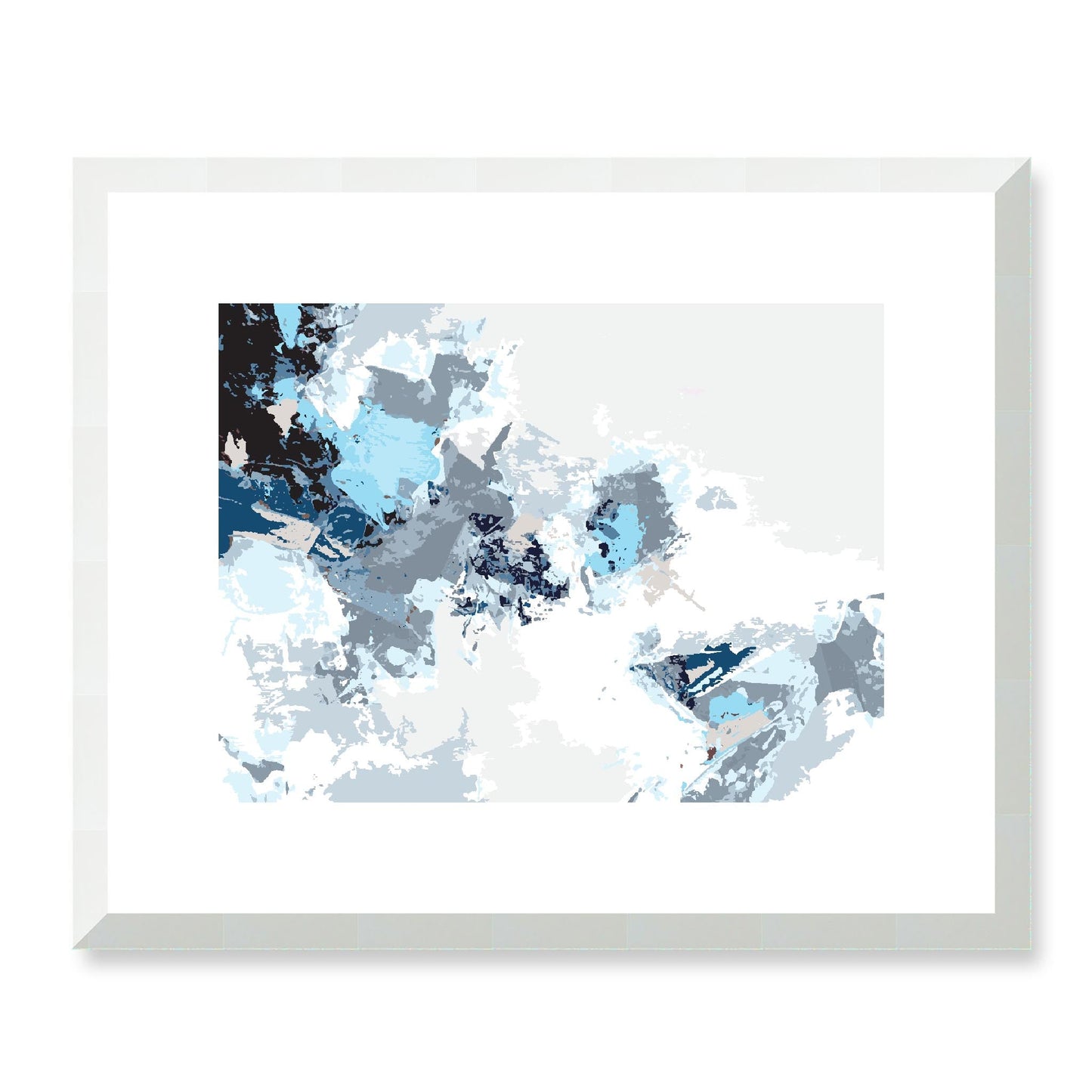 Framed Graphic Art Print, White Mat - 12x10 16x13 20x16 28x22 inches | FPH-1150-7694, Prints, Graphic art, White Frame, 41 x 33 cm ,16 x 13 inches