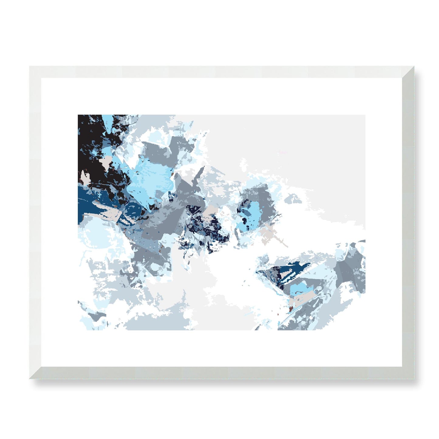 Framed Graphic Art Print, White Mat - 12x10 16x13 20x16 28x22 inches | FPH-1150-7694, Prints, Graphic art, White Frame, 51 x 41 cm ,20 x 16 inches