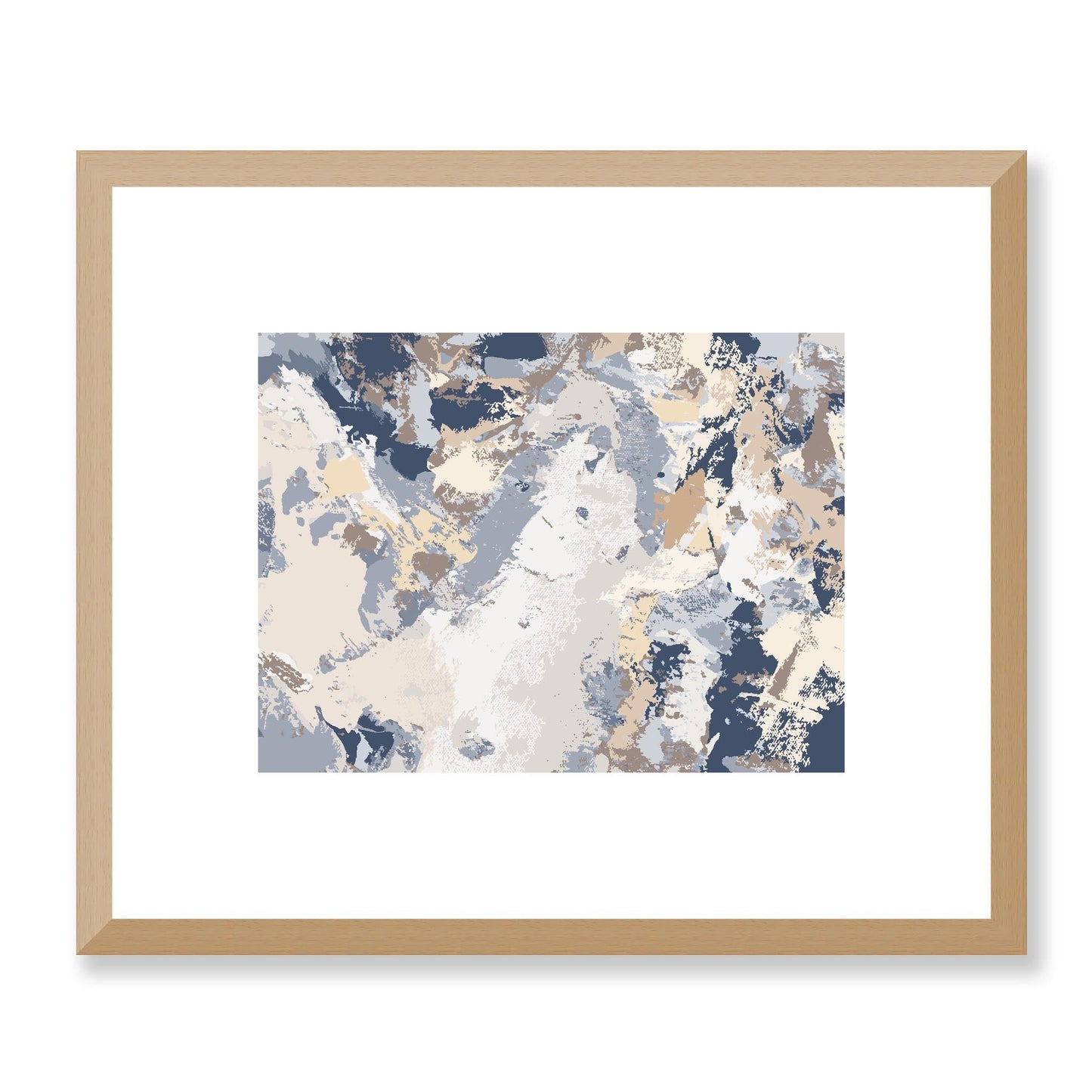 Framed Graphic Art Print, White Mat - 12x10 16x13 20x16 28x22 inches | FPH-1160-7689, Prints, Graphic art, Natural Frame, 30 x 25 cm ,12 x 10 inches
