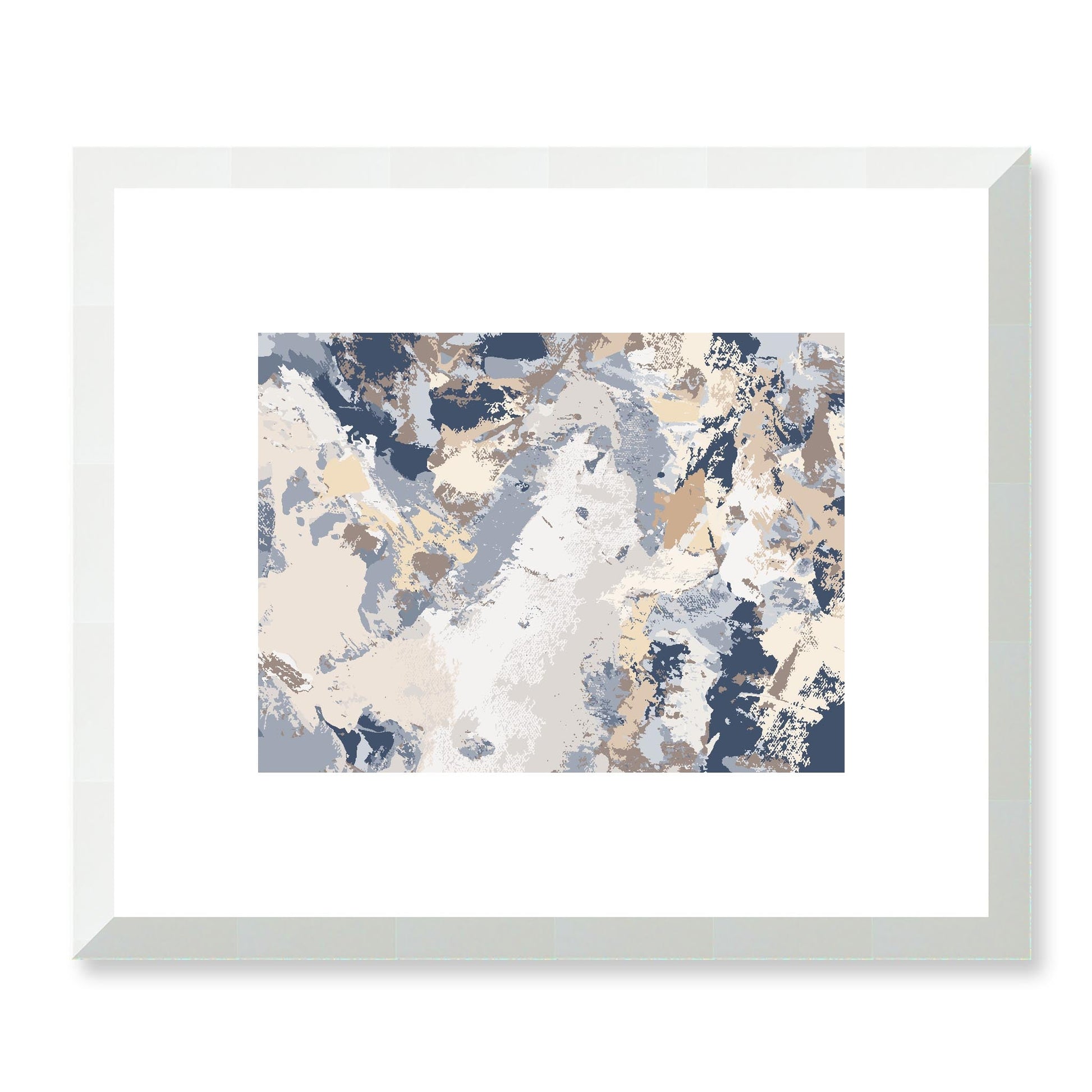 Framed Graphic Art Print, White Mat - 12x10 16x13 20x16 28x22 inches | FPH-1160-7689, Prints, Graphic art, White Frame, 30 x 25 cm ,12 x 10 inches