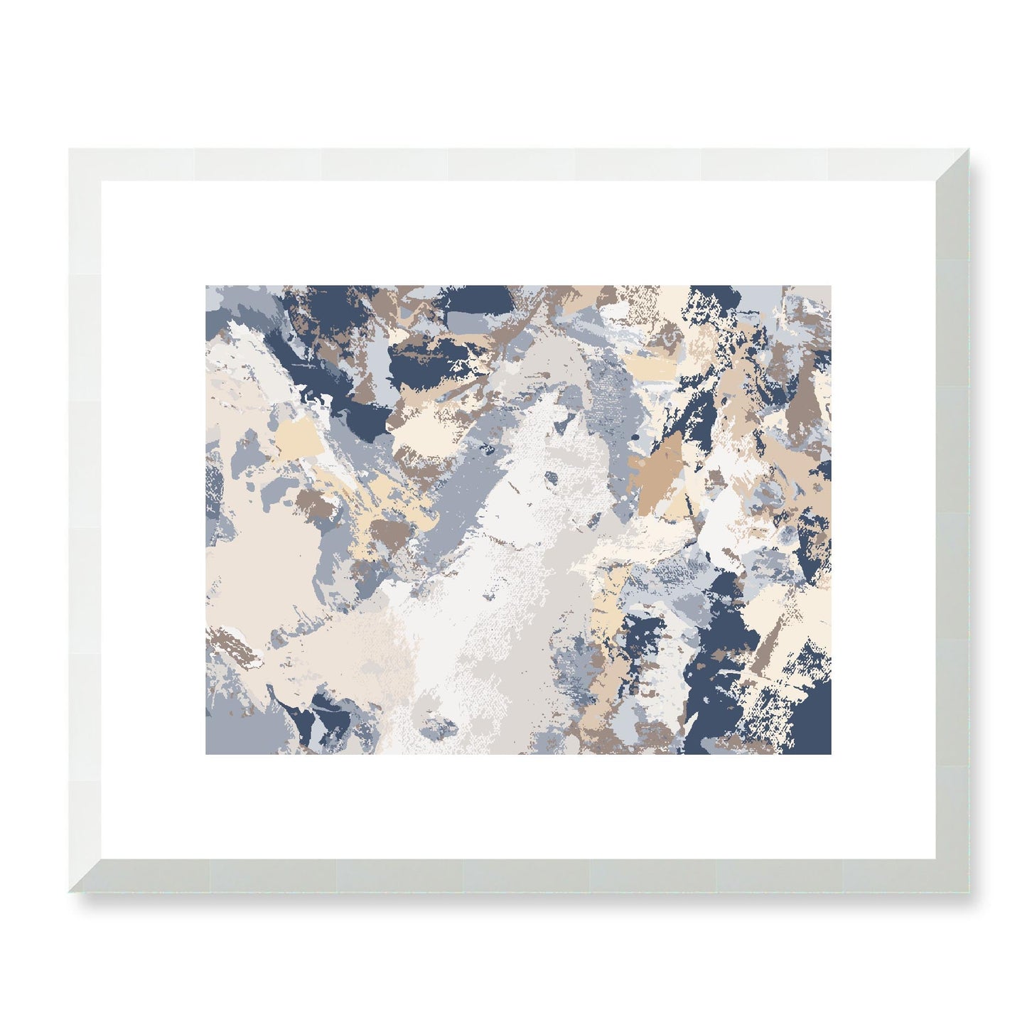 Framed Graphic Art Print, White Mat - 12x10 16x13 20x16 28x22 inches | FPH-1160-7689, Prints, Graphic art, White Frame, 41 x 33 cm ,16 x 13 inches