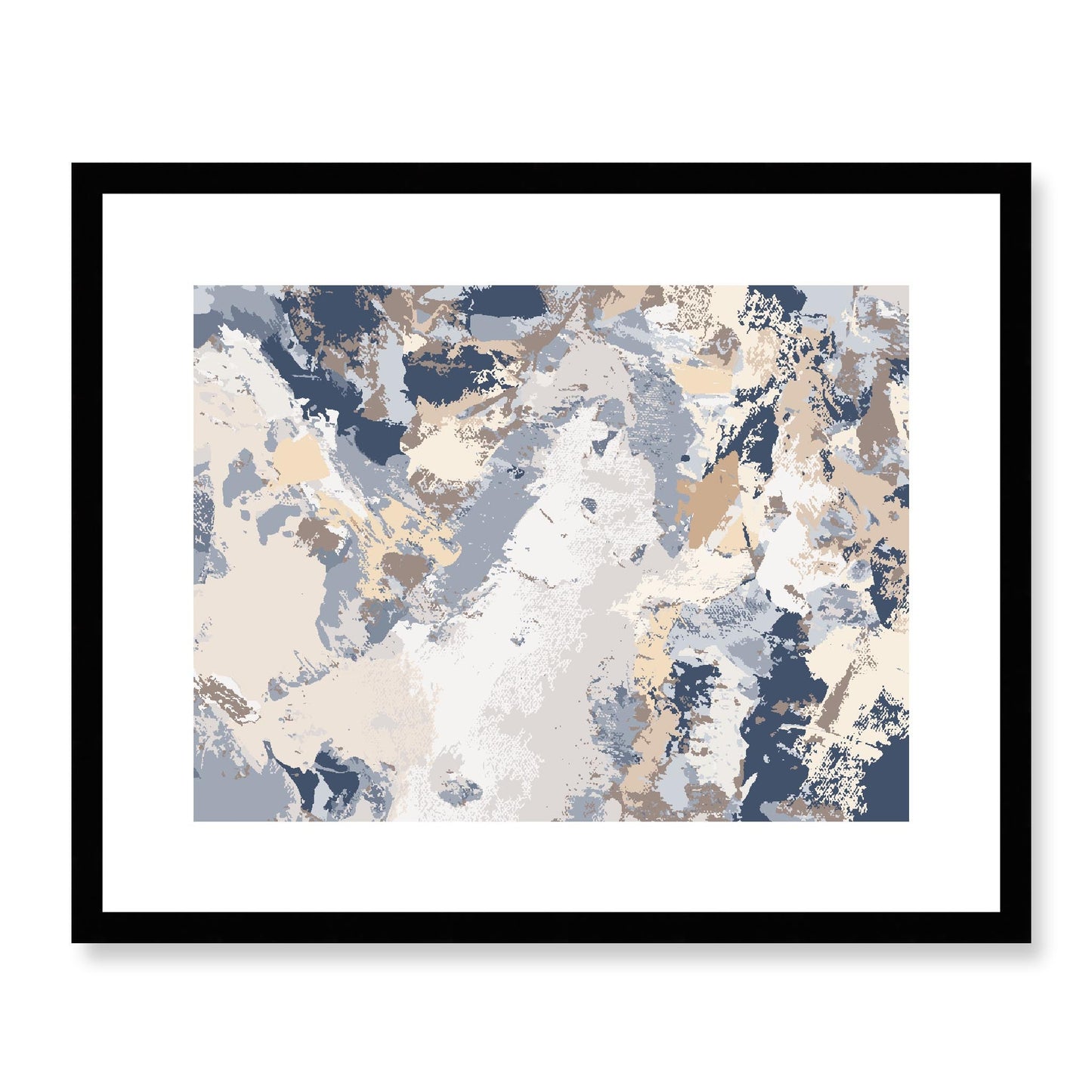 Framed Graphic Art Print, White Mat - 12x10 16x13 20x16 28x22 inches | FPH-1160-7689, Prints, Graphic art, Black Frame, 51 x 41 cm ,20 x 16 inches