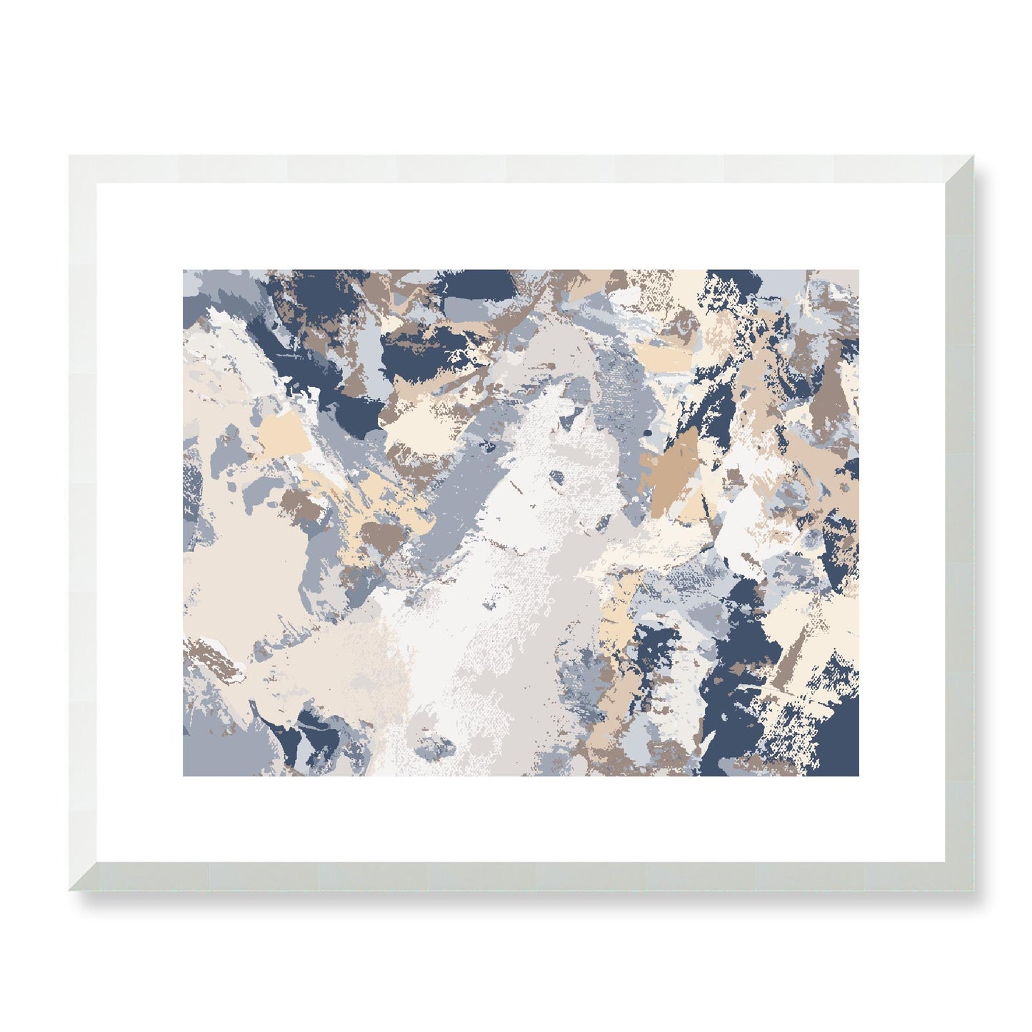 Framed Graphic Art Print, White Mat - 12x10 16x13 20x16 28x22 inches | FPH-1160-7689, Prints, Graphic art, White Frame, 51 x 41 cm ,20 x 16 inches