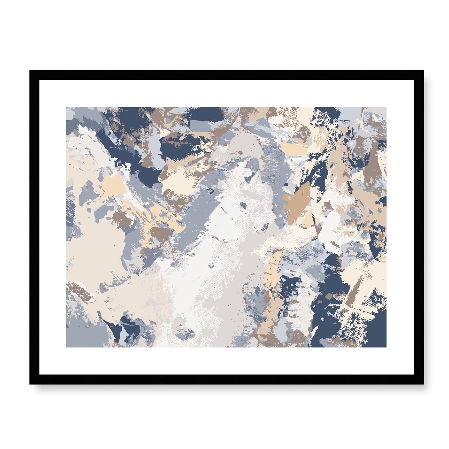 Framed Graphic Art Print, White Mat - 12x10 16x13 20x16 28x22 inches | FPH-1160-7689, Prints, Graphic art, Black Frame, 71 x 56 cm ,28 x 22 inches