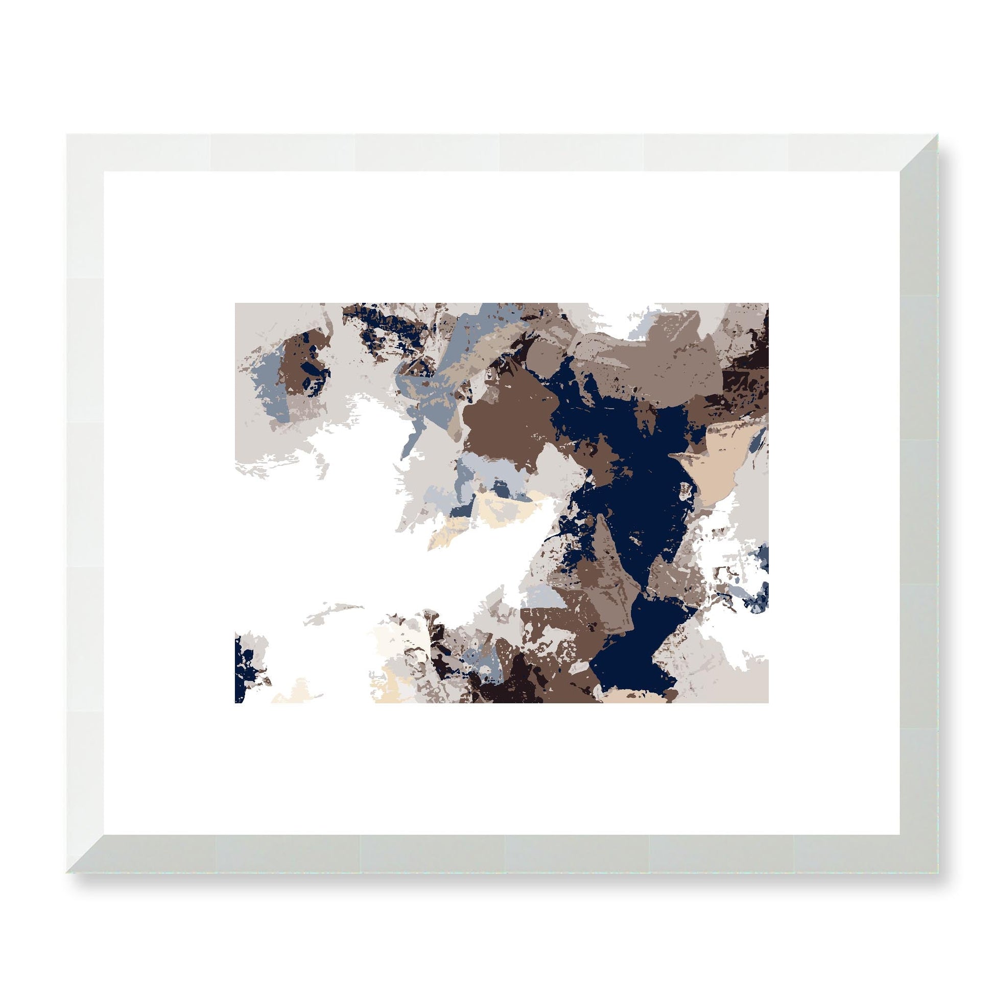 Framed Graphic Art Print, White Mat - 12x10 16x13 20x16 28x22 inches | FPH-1160-7692, Prints, Graphic art, White Frame, 30 x 25 cm ,12 x 10 inches