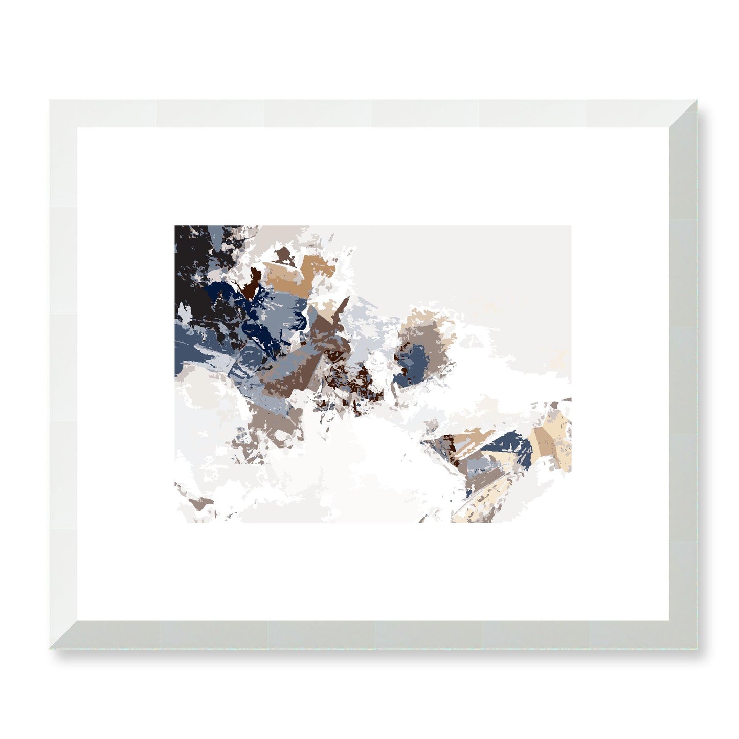Framed Graphic Art Print, White Mat - 12x10 16x13 20x16 28x22 inches | FPH-1160-7694, Prints, Graphic art, White Frame, 30 x 25 cm ,12 x 10 inches