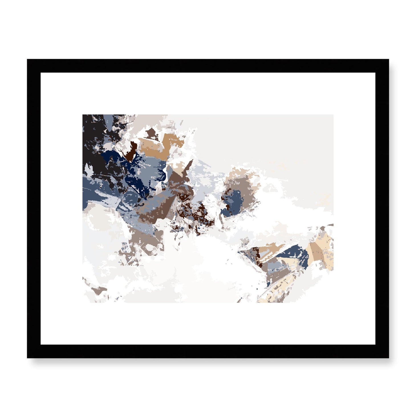 Framed Graphic Art Print, White Mat - 12x10 16x13 20x16 28x22 inches | FPH-1160-7694, Prints, Graphic art, Black Frame, 41 x 33 cm ,16 x 13 inches
