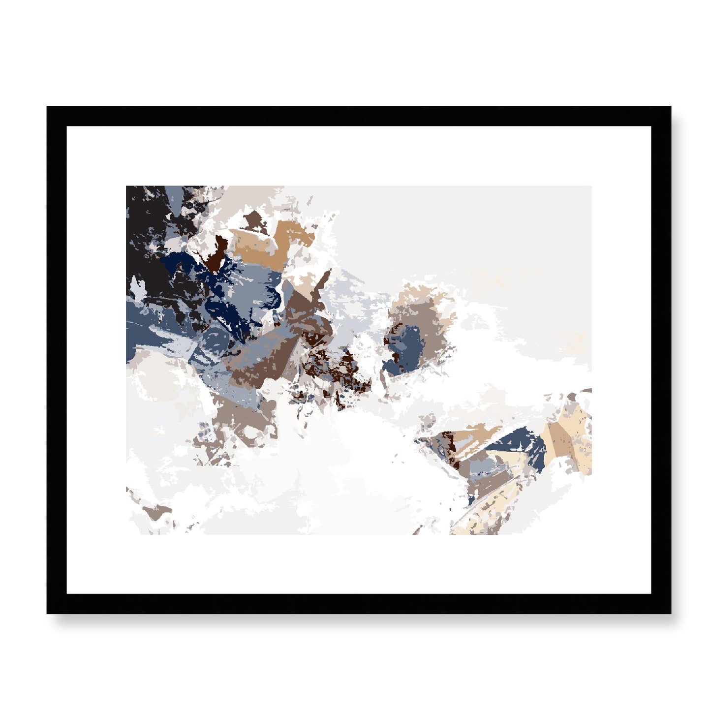 Framed Graphic Art Print, White Mat - 12x10 16x13 20x16 28x22 inches | FPH-1160-7694, Prints, Graphic art, Black Frame, 51 x 41 cm ,20 x 16 inches