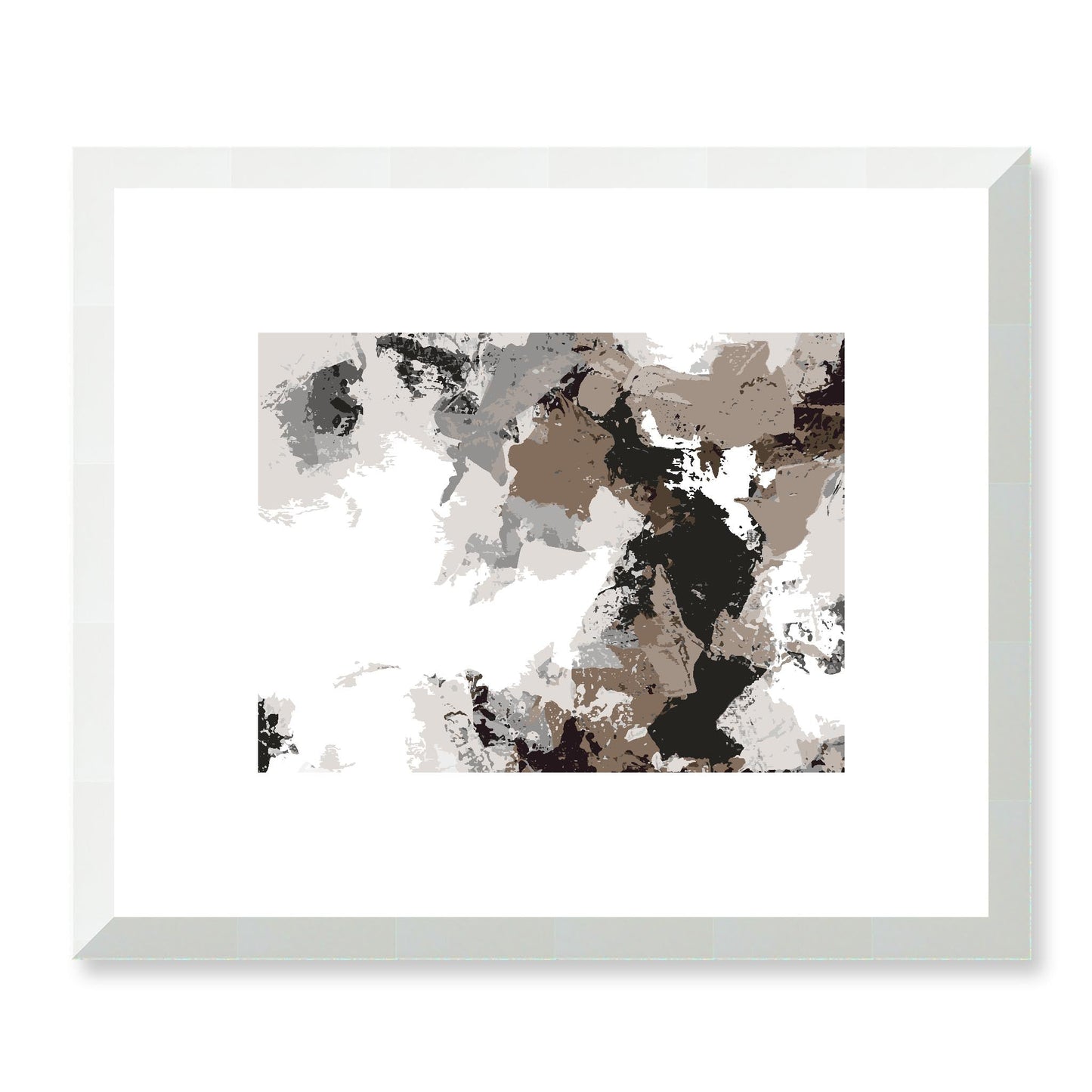Framed Graphic Art Print, White Mat - 12x10 16x13 20x16 28x22 inches | FPH-1170-7692, Prints, Graphic art, White Frame, 30 x 25 cm ,12 x 10 inches