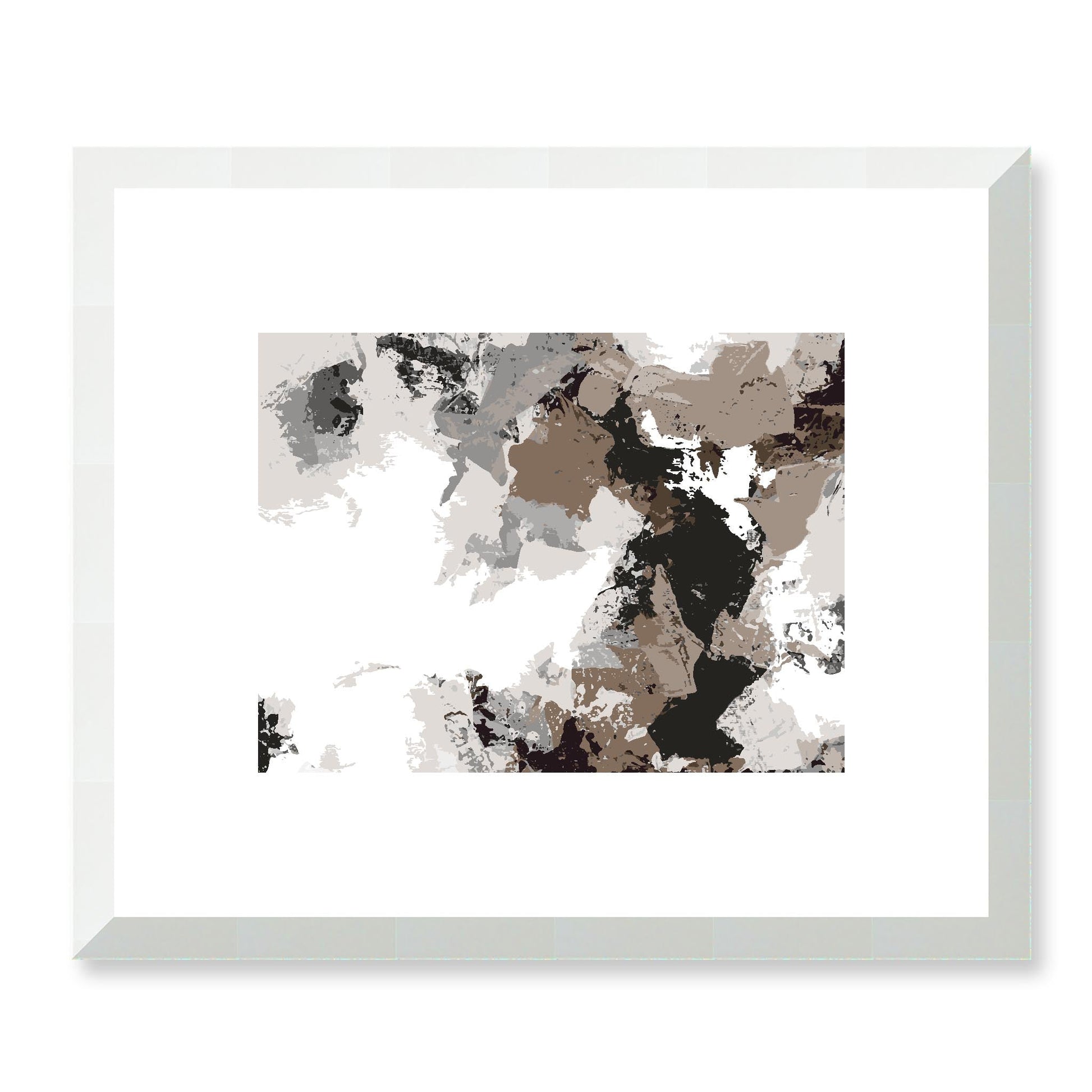 Framed Graphic Art Print, White Mat - 12x10 16x13 20x16 28x22 inches | FPH-1170-7692, Prints, Graphic art, White Frame, 30 x 25 cm ,12 x 10 inches