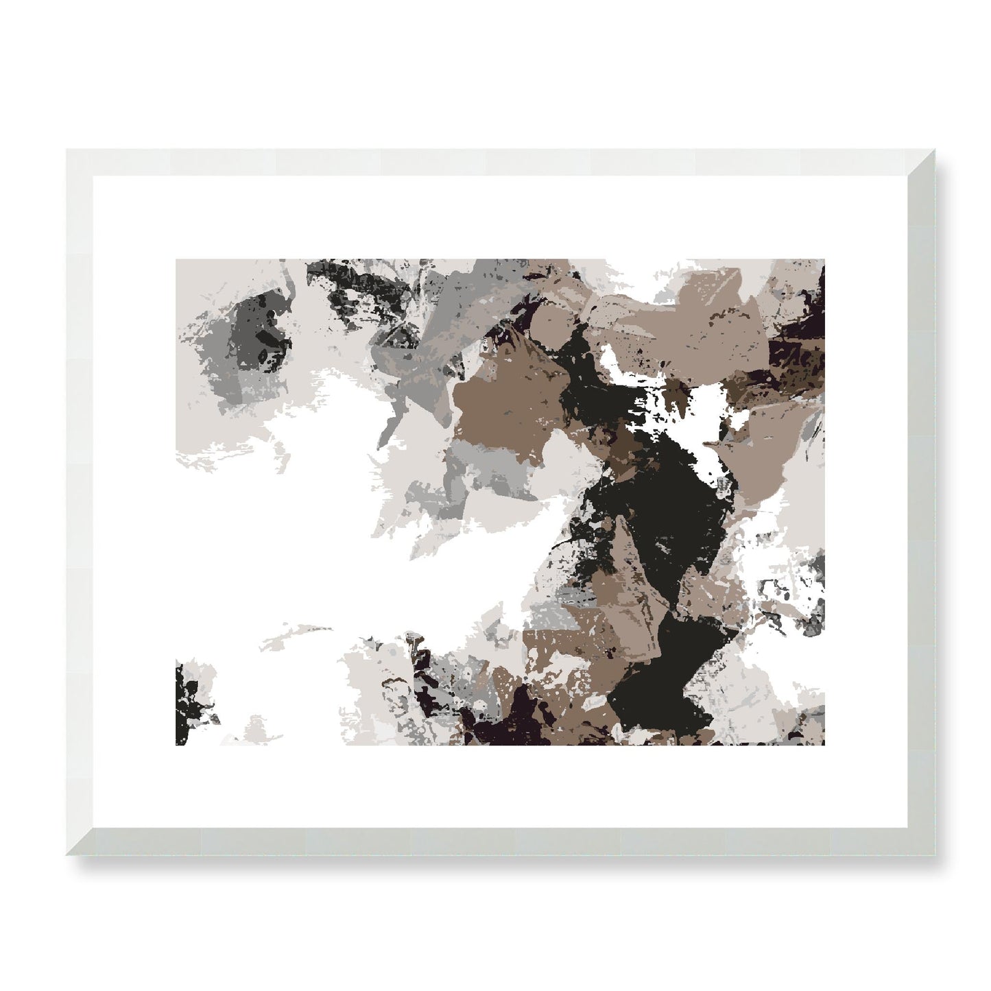 Framed Graphic Art Print, White Mat - 12x10 16x13 20x16 28x22 inches | FPH-1170-7692, Prints, Graphic art, White Frame, 51 x 41 cm ,20 x 16 inches