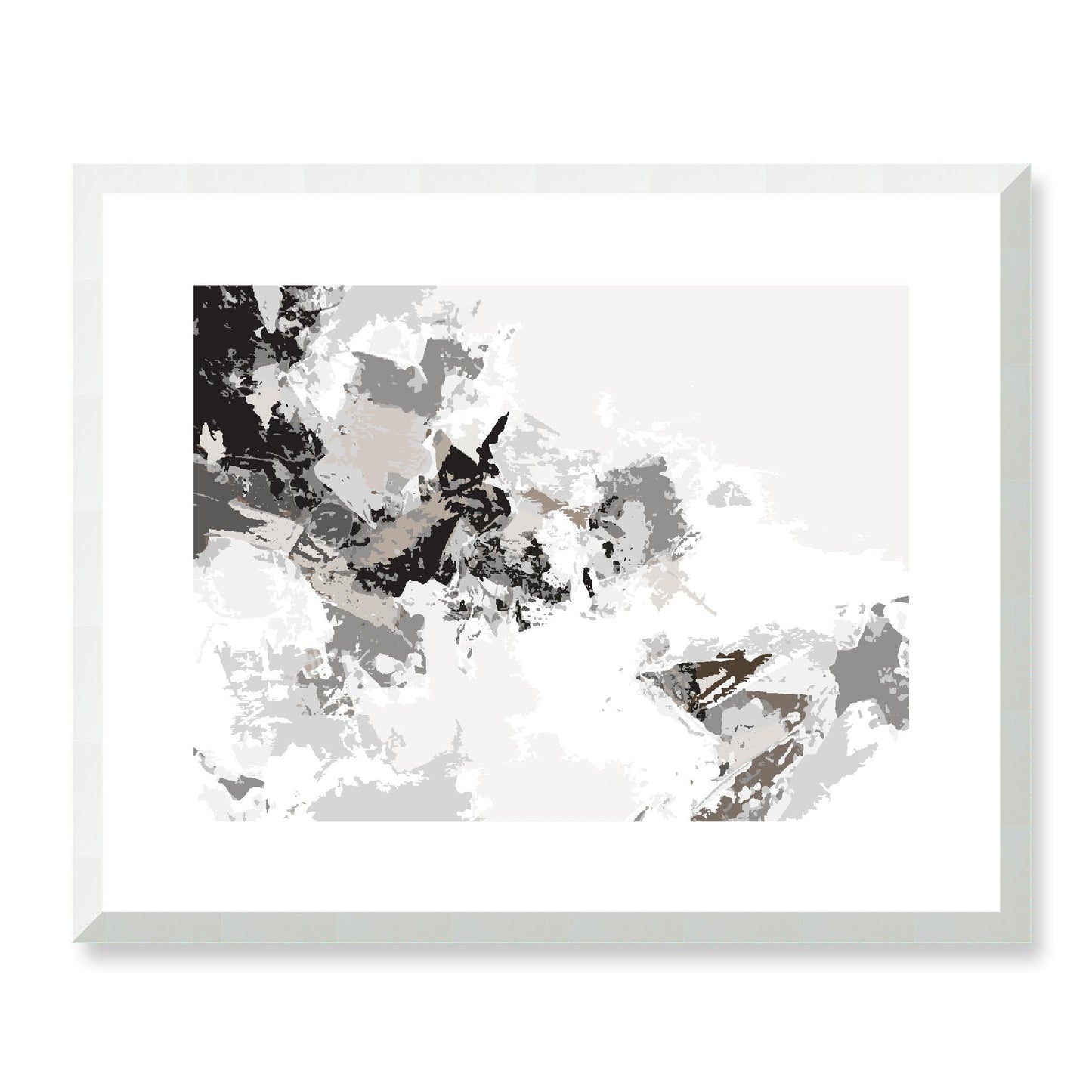 Framed Graphic Art Print, White Mat - 12x10 16x13 20x16 28x22 inches | FPH-1170-7694, Prints, Graphic art, White Frame, 51 x 41 cm ,20 x 16 inches
