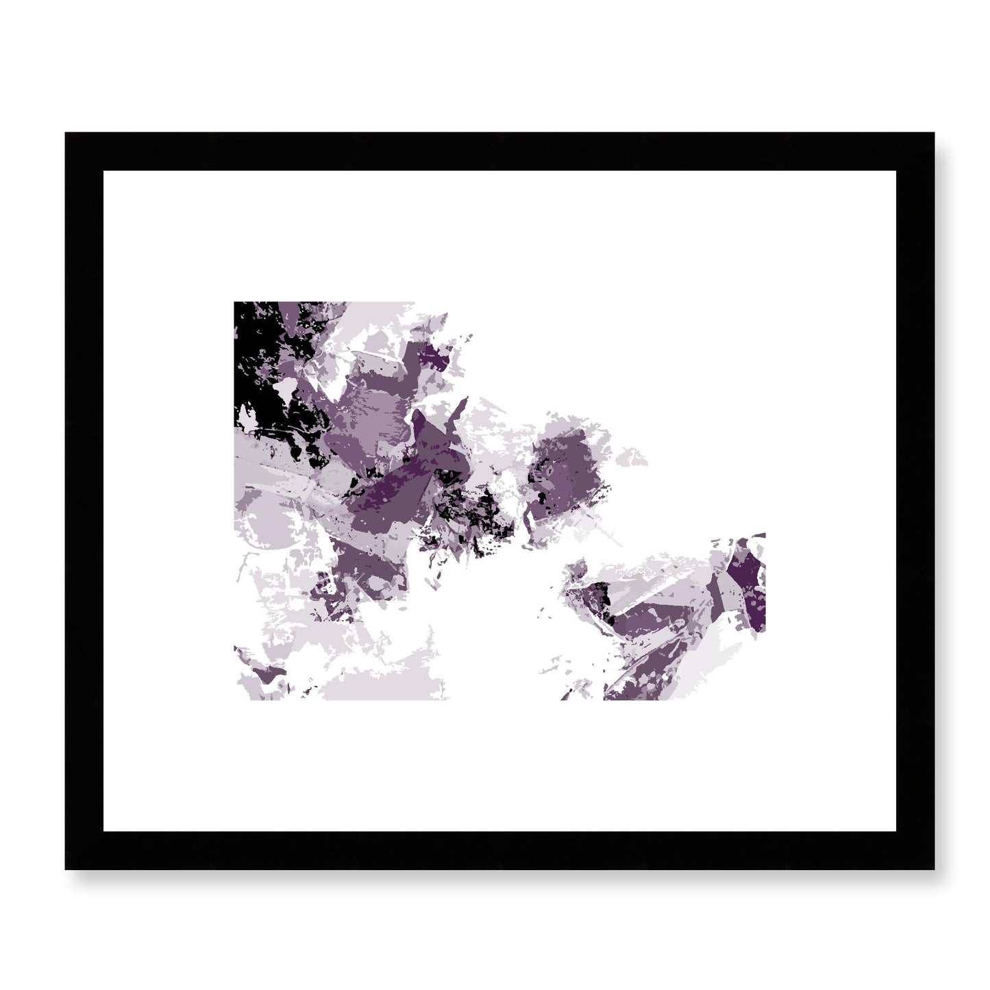 Framed Graphic Art Print, White Mat - 12x10 16x13 20x16 28x22 inches | FPH-1180-7694, Prints, Graphic art, Black Frame, 30 x 25 cm ,12 x 10 inches