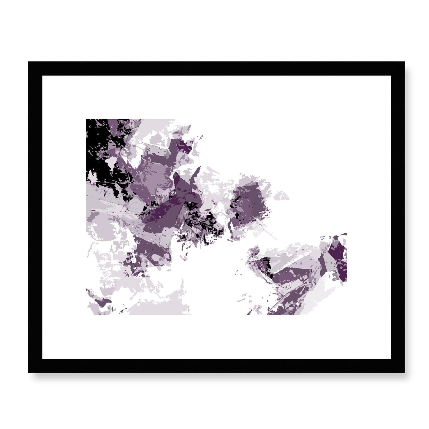 Framed Graphic Art Print, White Mat - 12x10 16x13 20x16 28x22 inches | FPH-1180-7694, Prints, Graphic art, Black Frame, 41 x 33 cm ,16 x 13 inches