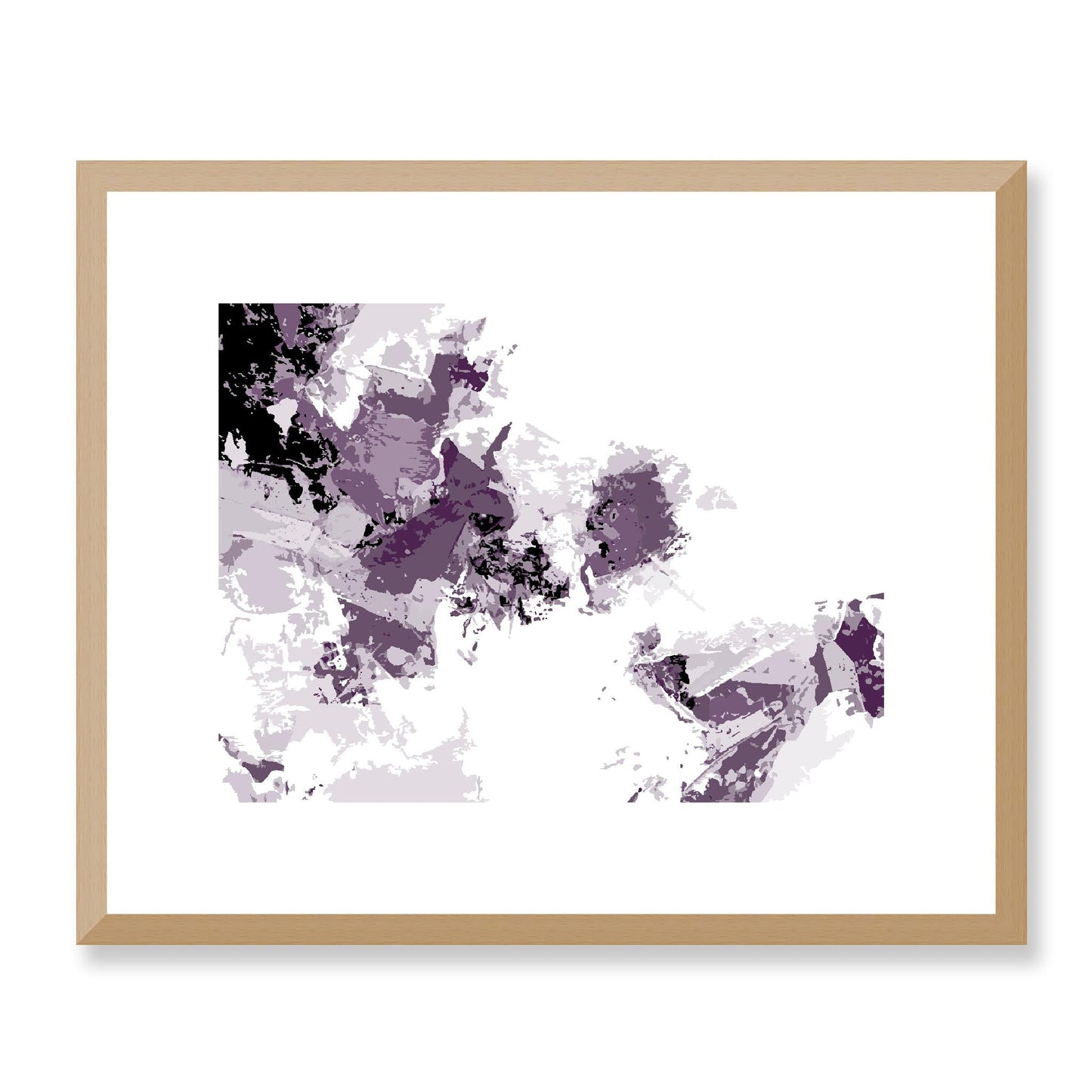 Framed Graphic Art Print, White Mat - 12x10 16x13 20x16 28x22 inches | FPH-1180-7694, Prints, Graphic art, Natural Frame, 41 x 33 cm ,16 x 13 inches
