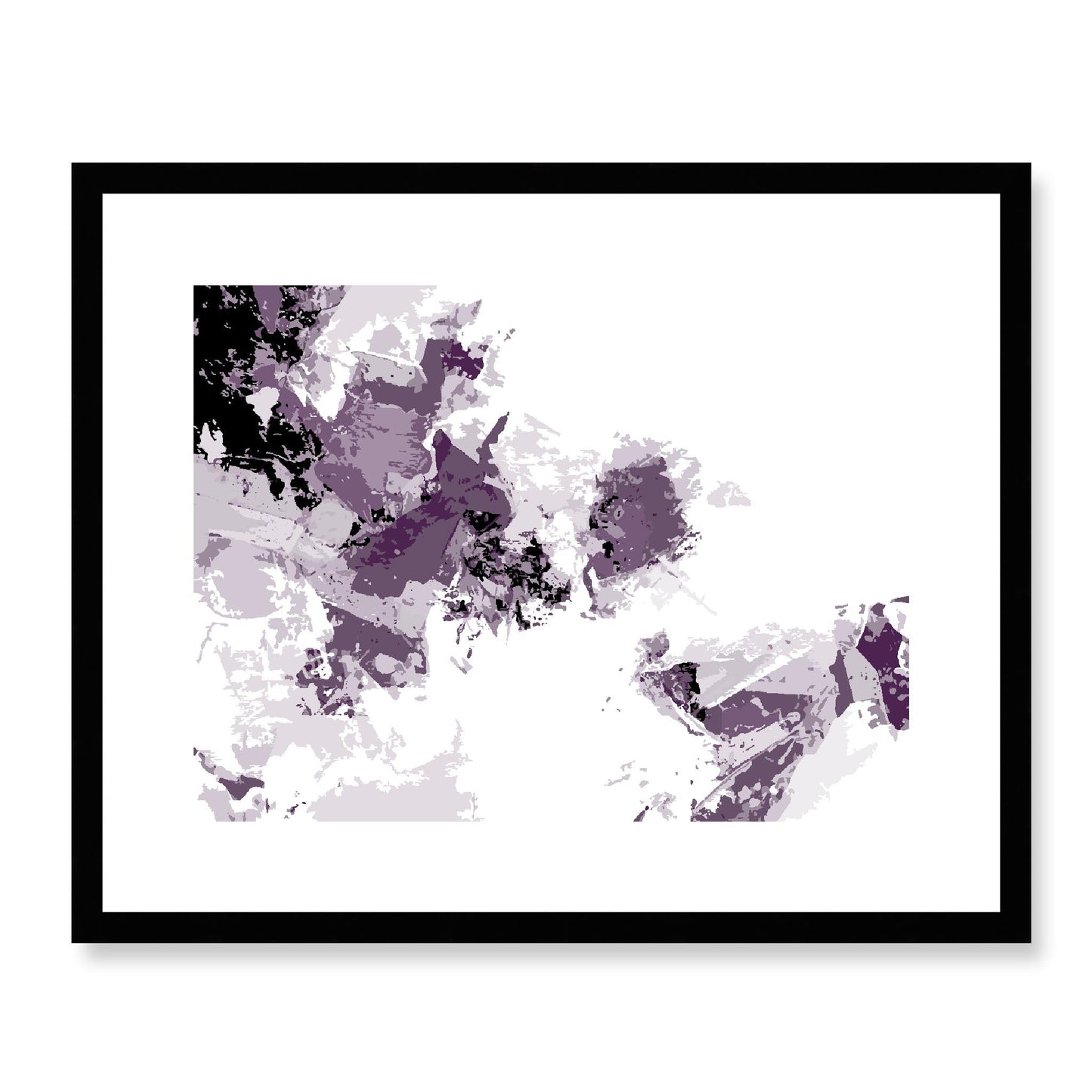 Framed Graphic Art Print, White Mat - 12x10 16x13 20x16 28x22 inches | FPH-1180-7694, Prints, Graphic art, Black Frame, 51 x 41 cm ,20 x 16 inches