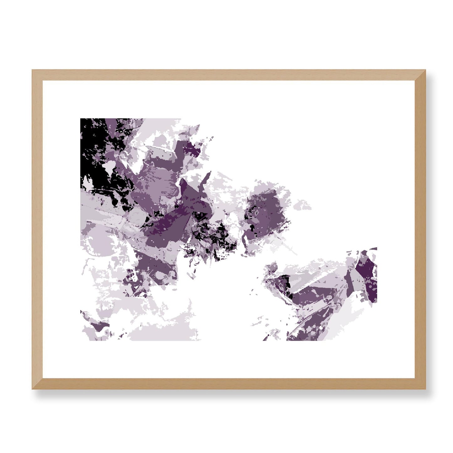 Framed Graphic Art Print, White Mat - 12x10 16x13 20x16 28x22 inches | FPH-1180-7694, Prints, Graphic art, Natural Frame, 51 x 41 cm ,20 x 16 inches