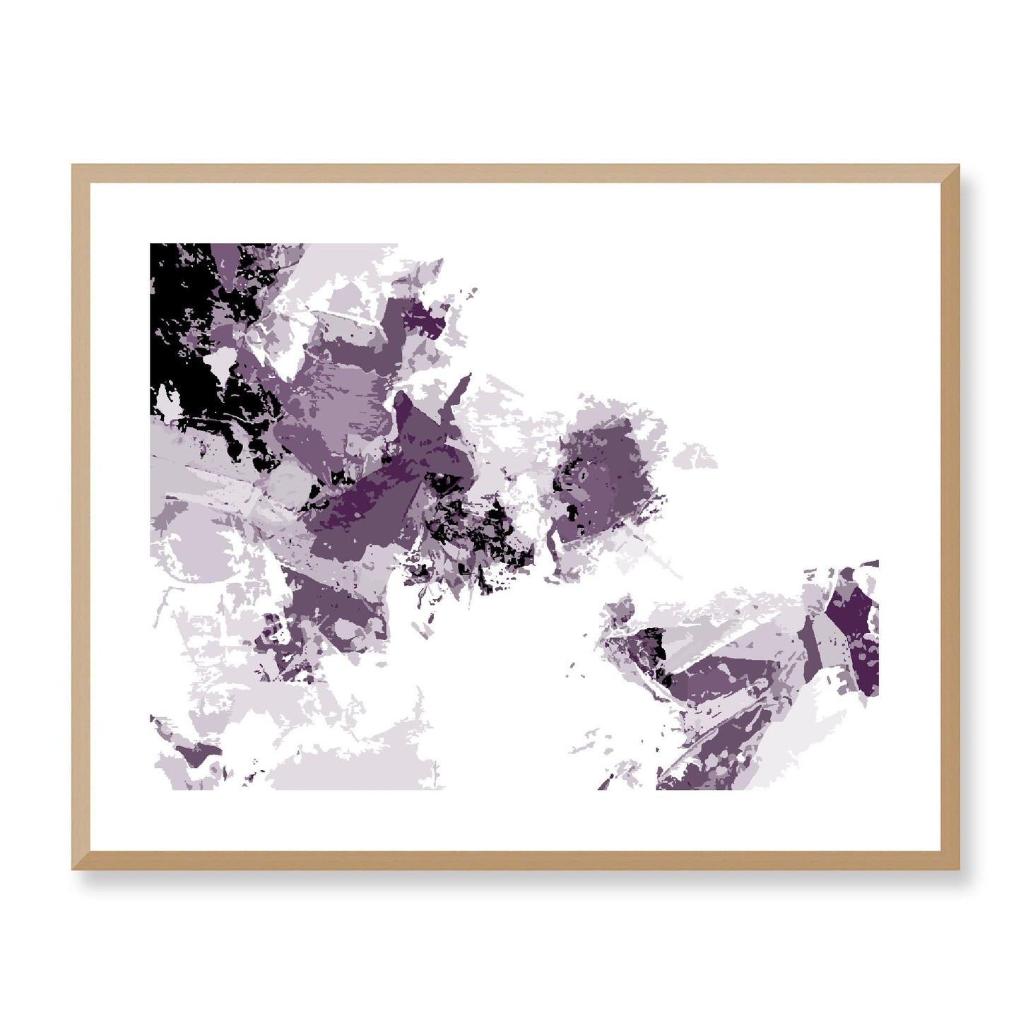 Framed Graphic Art Print, White Mat - 12x10 16x13 20x16 28x22 inches | FPH-1180-7694, Prints, Graphic art, Natural Frame, 71 x 56 cm ,28 x 22 inches