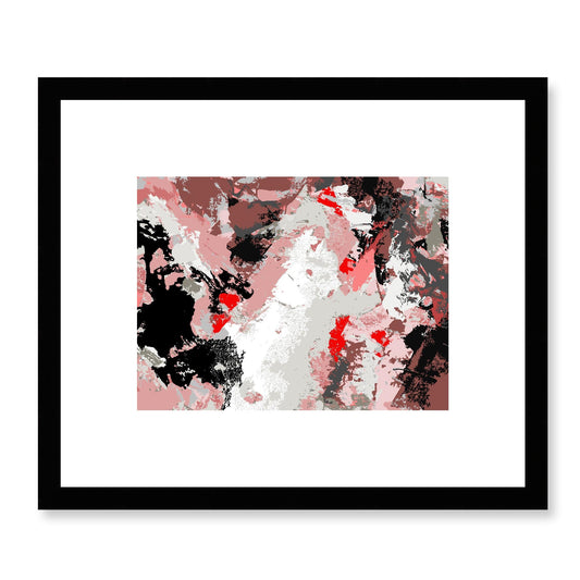 Framed Graphic Art Print, White Mat - 12x10 16x13 20x16 28x22 inches | FPH-1190-7689, Prints, Graphic art, Black Frame, 30 x 25 cm ,12 x 10 inches