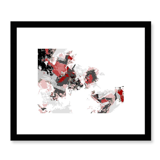 Framed Graphic Art Print, White Mat - 12x10 16x13 20x16 28x22 inches | FPH-1190-7694, Prints, Graphic art, Black Frame, 30 x 25 cm ,12 x 10 inches