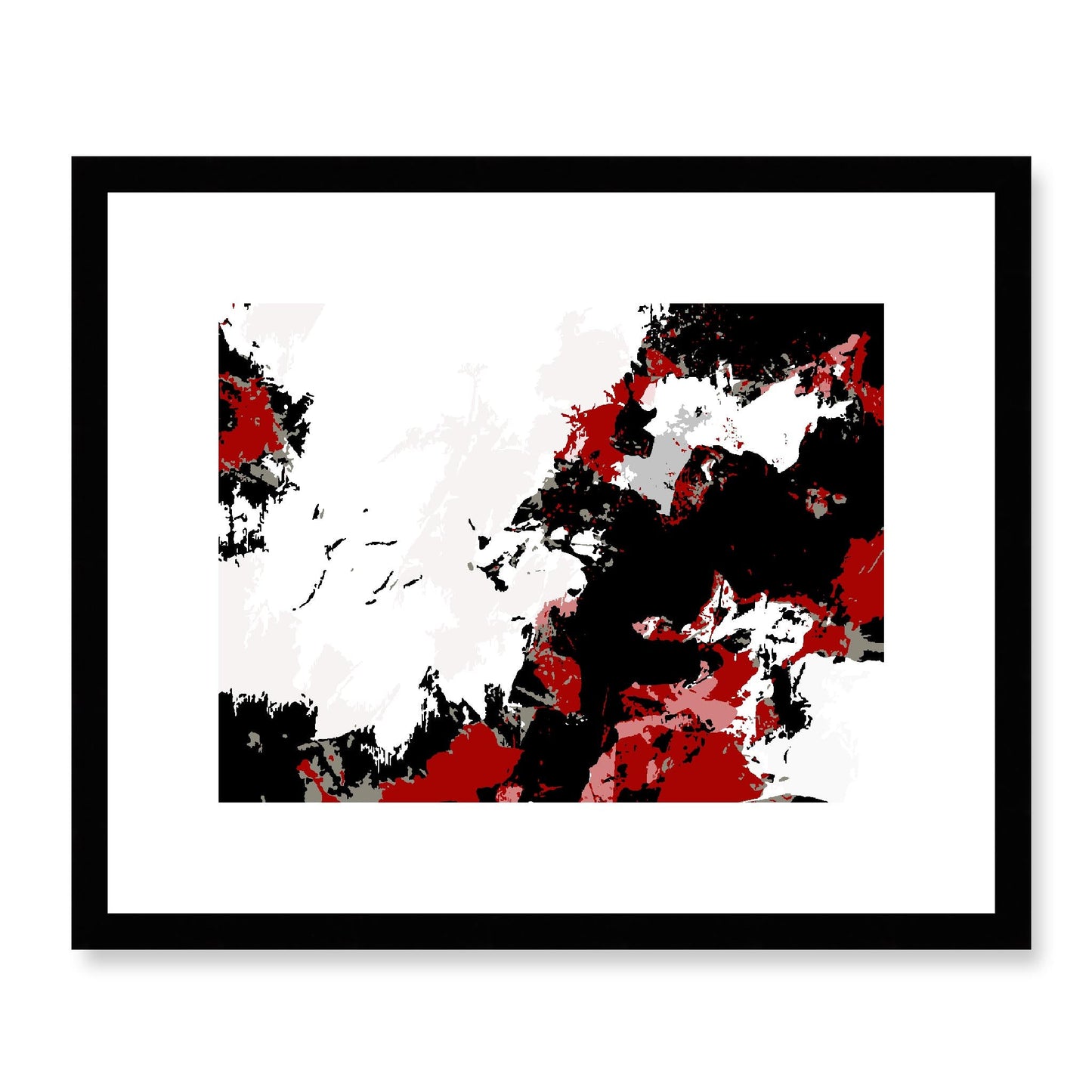 Framed Graphic Art Print, White Mat - 12x10 16x13 20x16 28x22 inches | FPH-1190-7696, Prints, Graphic art, Black Frame, 41 x 33 cm ,16 x 13 inches