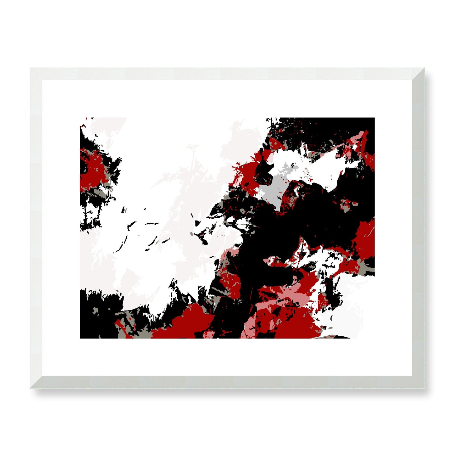 Framed Graphic Art Print, White Mat - 12x10 16x13 20x16 28x22 inches | FPH-1190-7696, Prints, Graphic art, White Frame, 51 x 41 cm ,20 x 16 inches