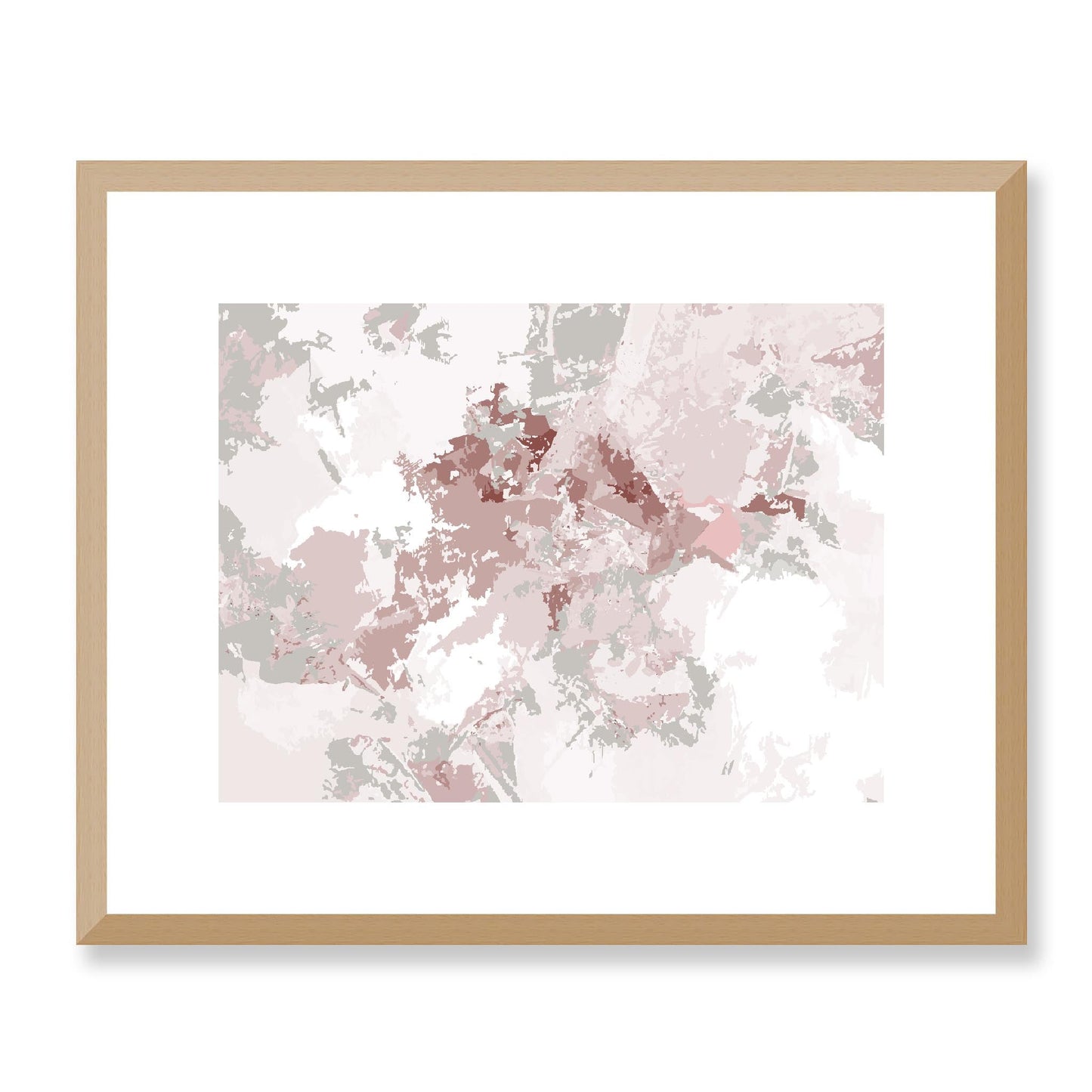 Framed Graphic Art Print, White Mat - 12x10 16x13 20x16 28x22 inches | FPH-1190-7698, Prints, Graphic art, Natural Frame, 41 x 33 cm ,16 x 13 inches