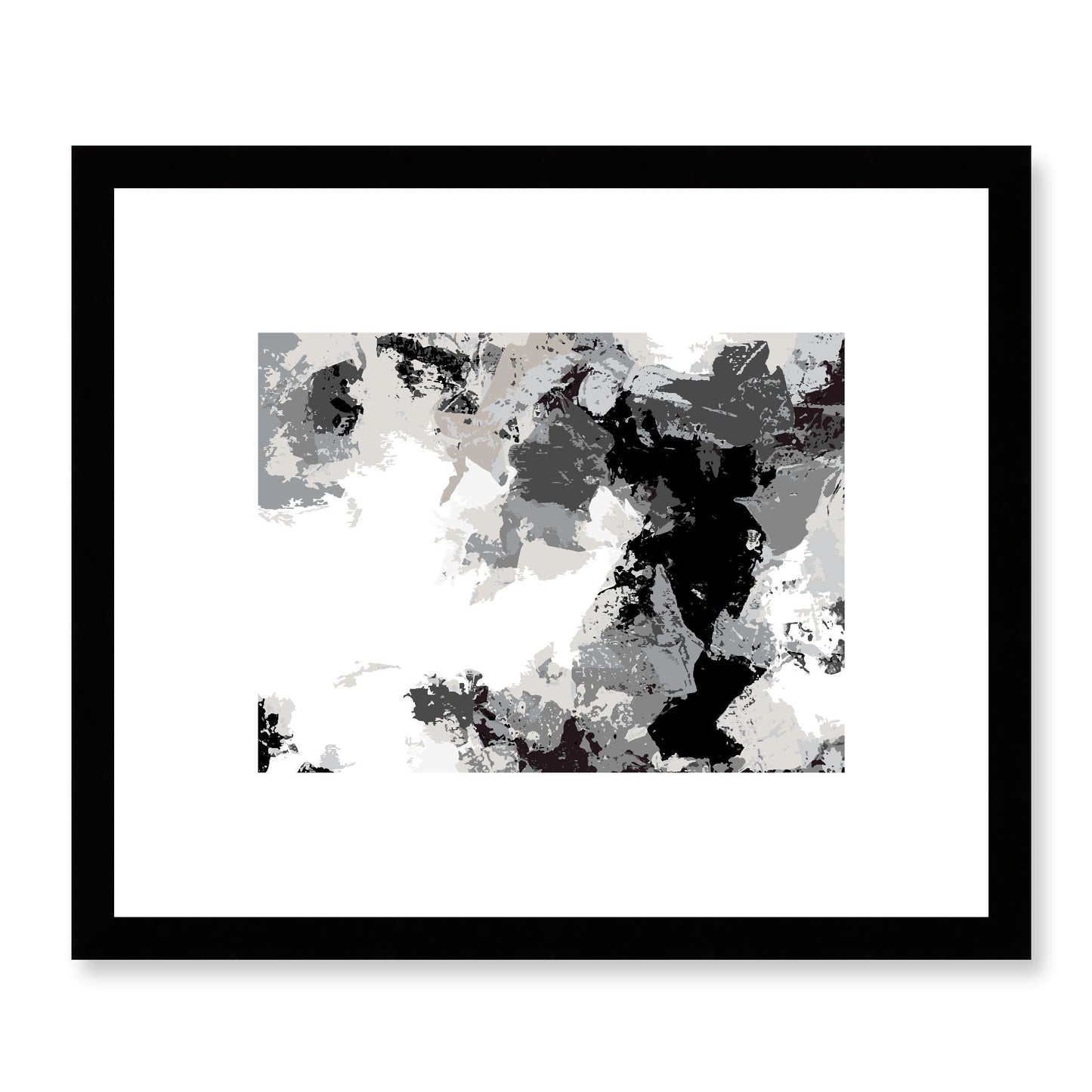 Framed Graphic Art Print, White Mat - 12x10 16x13 20x16 28x22 inches | FPH- 1200-7692, Prints, Graphic art, Black Frame, 30 x 25 cm ,12 x 10 inches