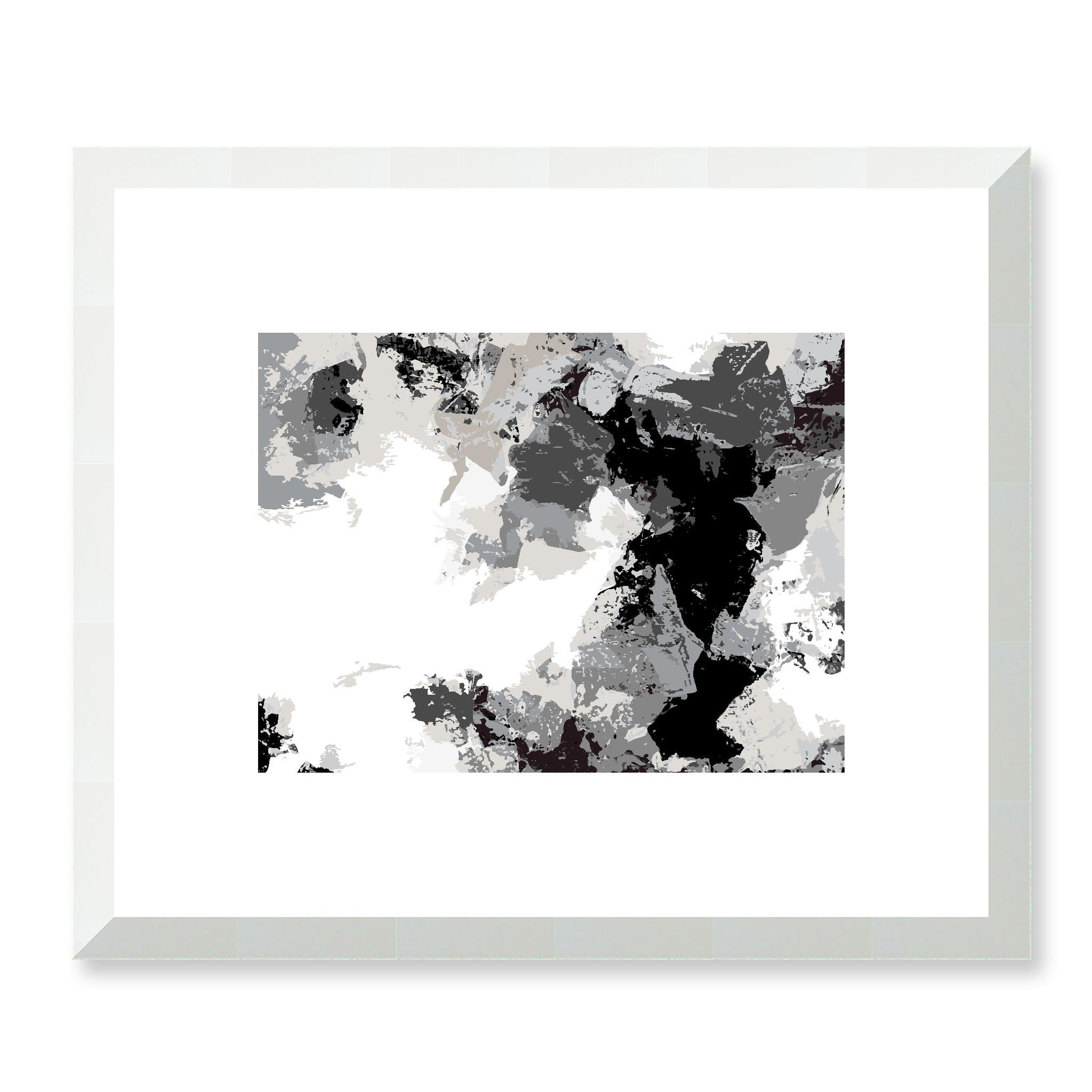 Framed Graphic Art Print, White Mat - 12x10 16x13 20x16 28x22 inches | FPH- 1200-7692, Prints, Graphic art, White Frame, 30 x 25 cm ,12 x 10 inches