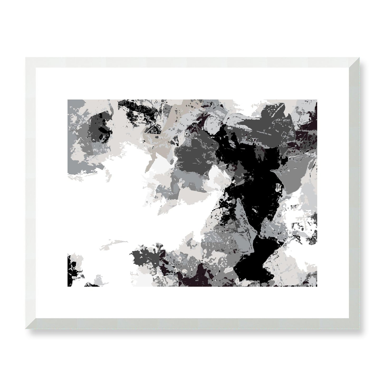 Framed Graphic Art Print, White Mat - 12x10 16x13 20x16 28x22 inches | FPH- 1200-7692, Prints, Graphic art, White Frame, 51 x 41 cm ,20 x 16 inches