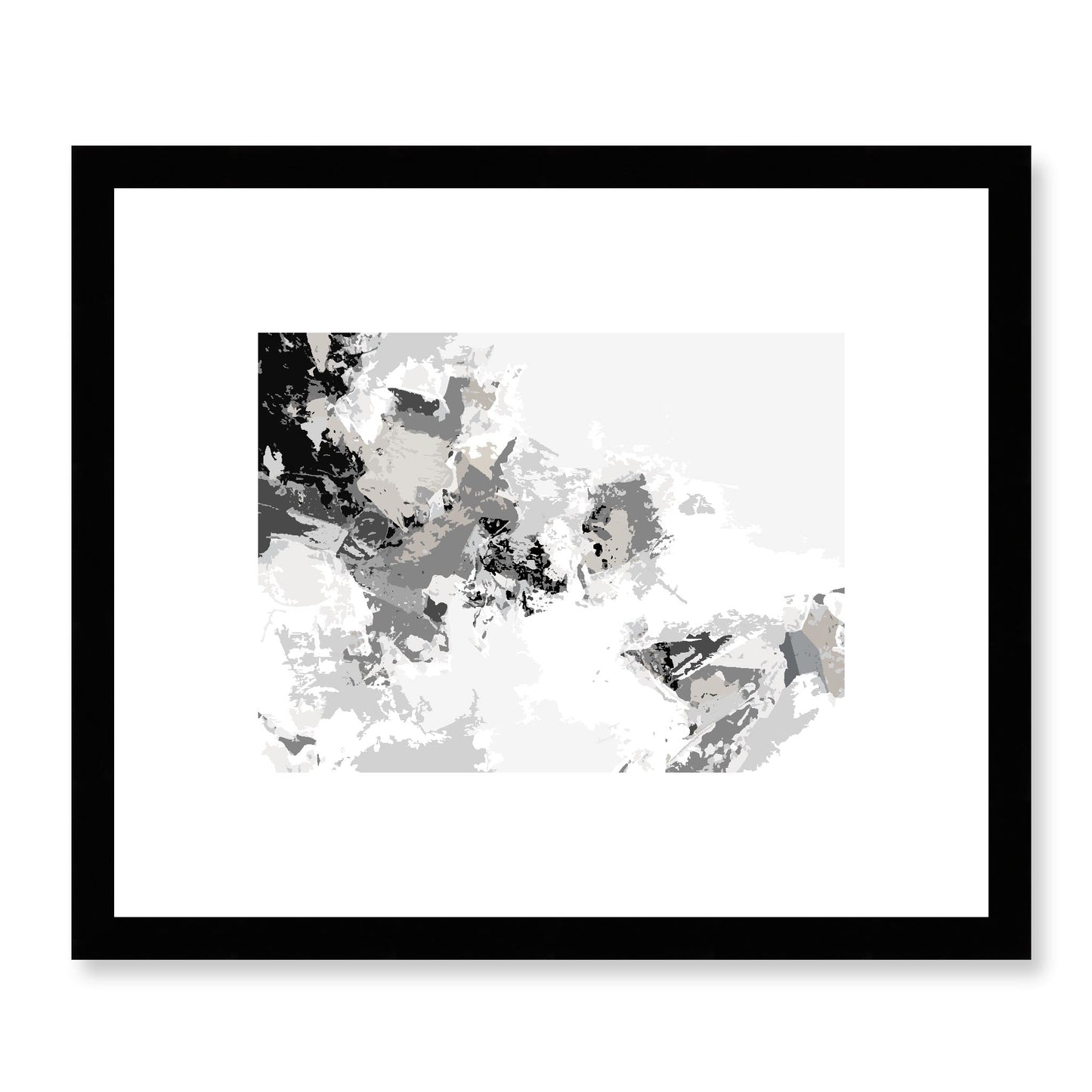 Framed Graphic Art Print, White Mat - 12x10 16x13 20x16 28x22 inches | FPH- 1200-7694, Prints, Graphic art, Black Frame, 30 x 25 cm ,12 x 10 inches