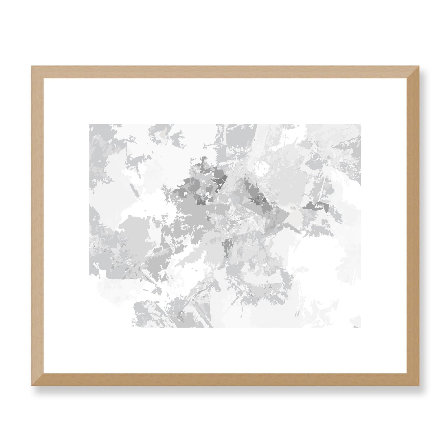 Framed Graphic Art Print, White Mat - 12x10 16x13 20x16 28x22 inches | FPH- 1200-7698, Prints, Graphic art, Natural Frame, 41 x 33 cm ,16 x 13 inches